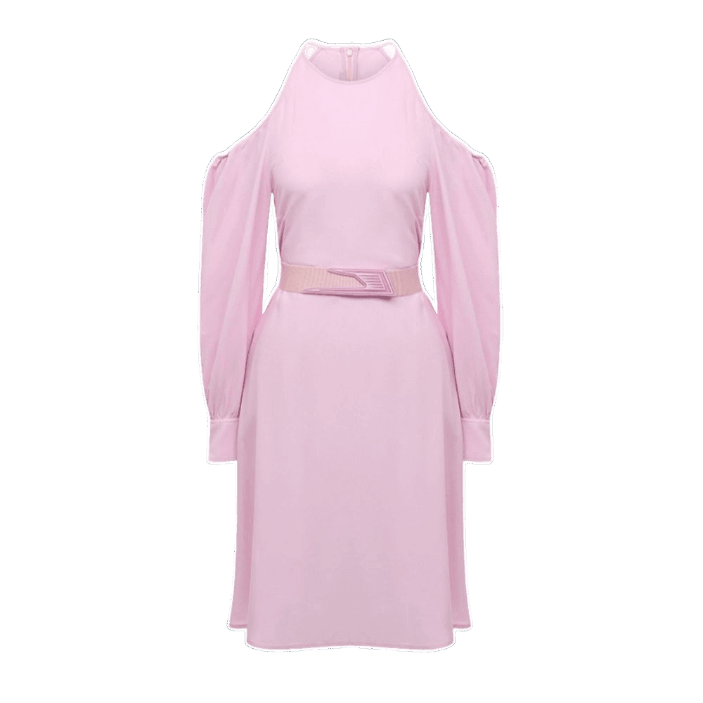 Stella Mccartney Pink Viscose Casual Dress Glam Steals