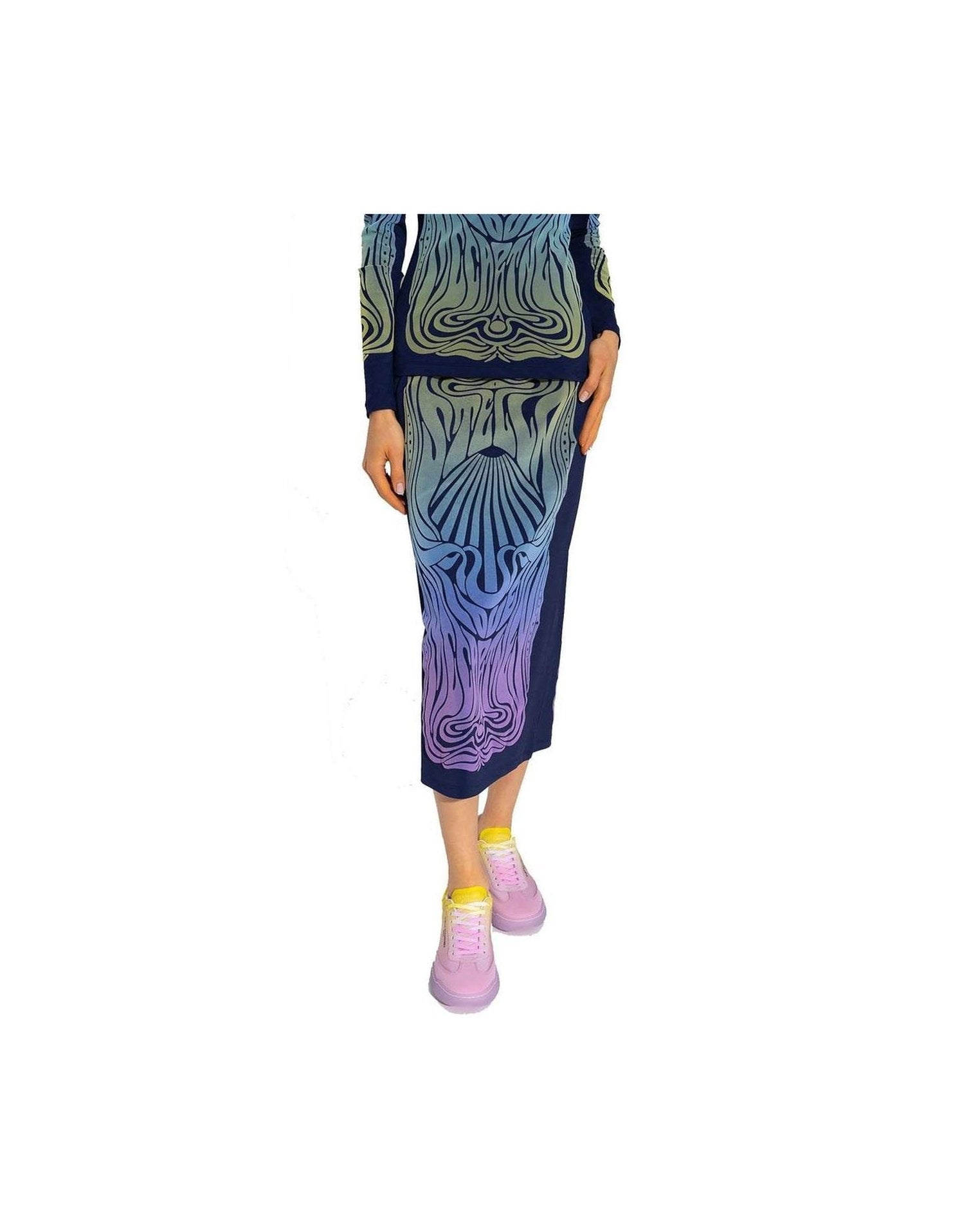 Stella Mccartney Printed Skirt Glam Steals
