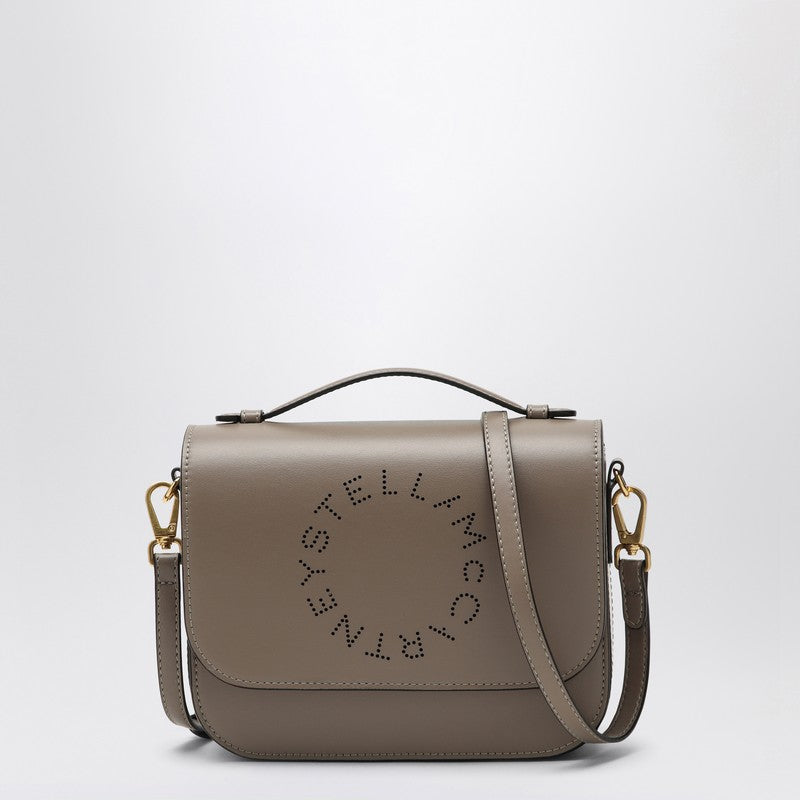 Stella Mccartney Shoulder Bag with Moss Coloured Logo Glam Steals