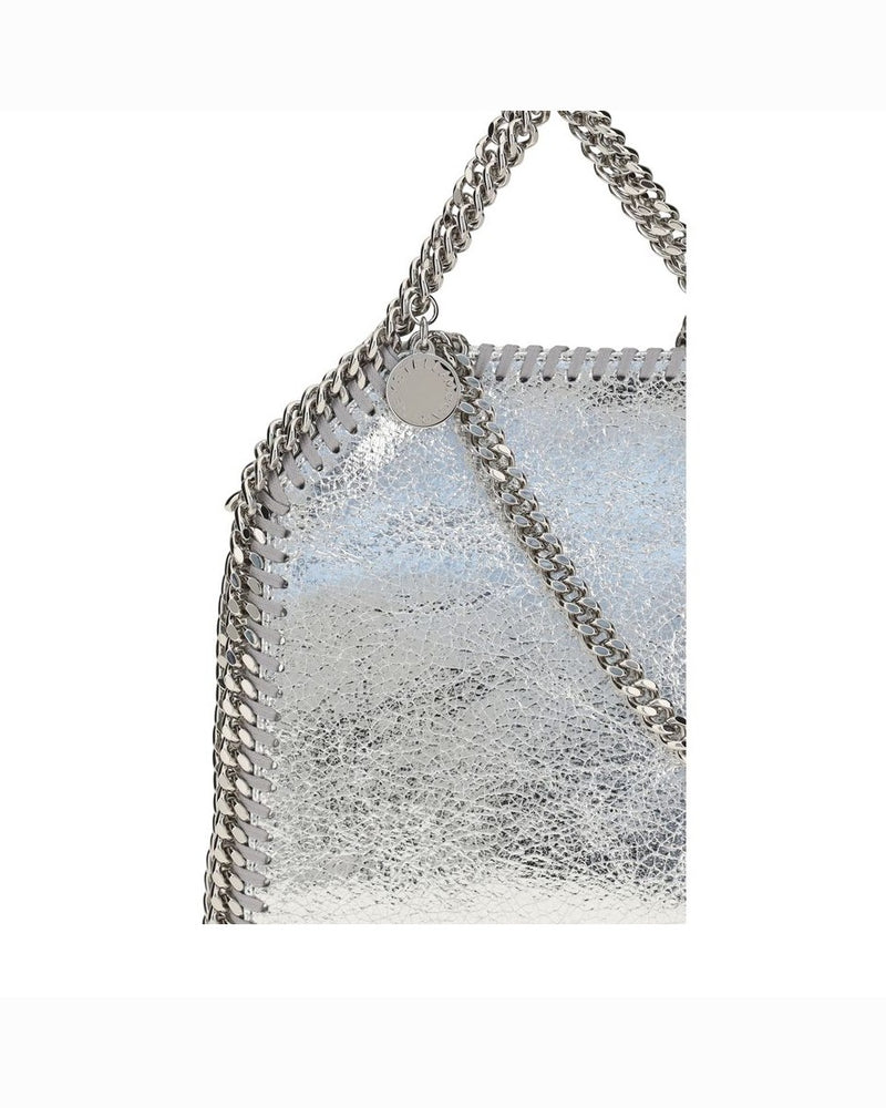 Stella Mccartney Silver Polyester Shoulder Bag Glam Steals