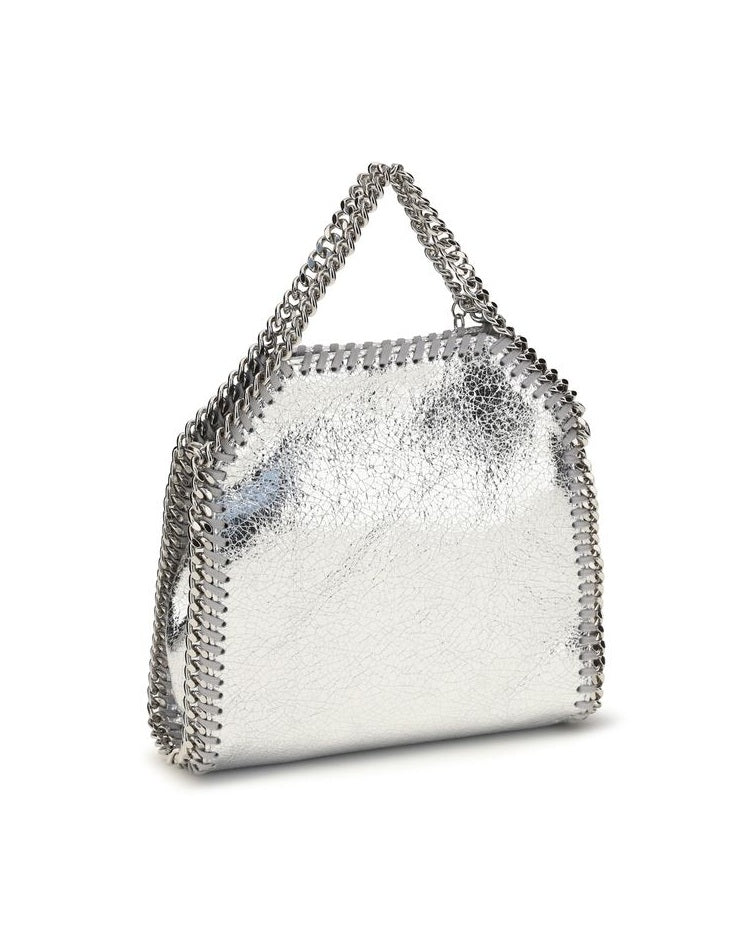 Stella Mccartney Silver Polyester Shoulder Bag Glam Steals