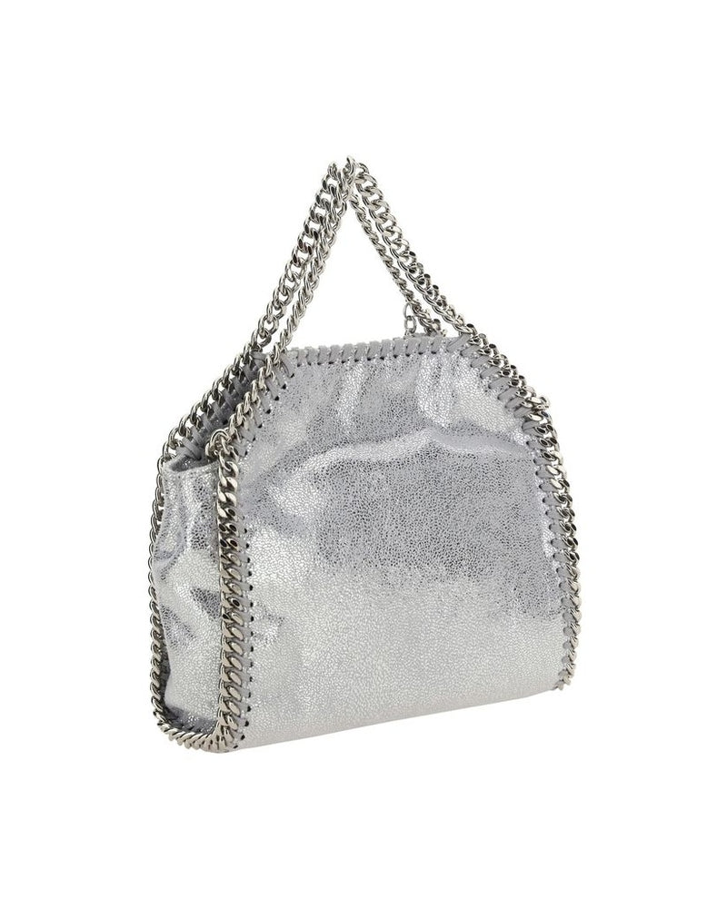 Stella Mccartney Silver Polyester Shoulder Bag Glam Steals