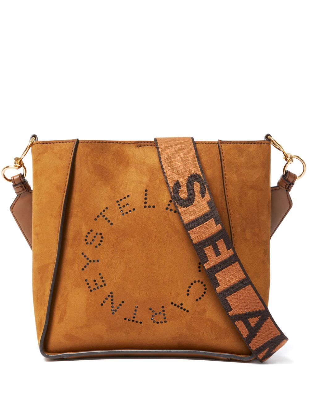 Stella Mccartney Square Shoulder Bag with Logo Glam Steals