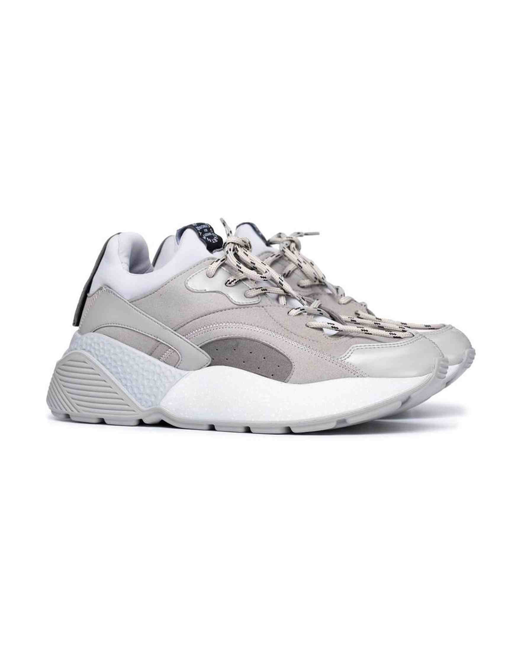 Stella Mccartney Suede Eclypse Alter Faux Sneakers Glam Steals