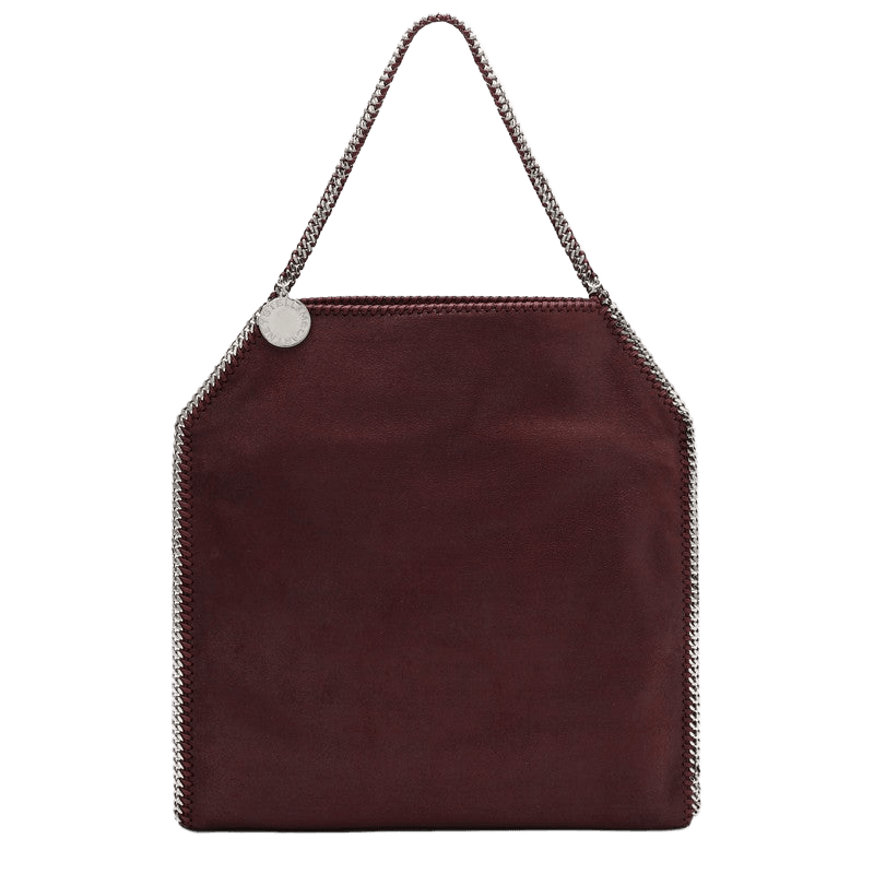 Stella Mccartney Tote Bag Baby Bella Large Plum Colour Glam Steals