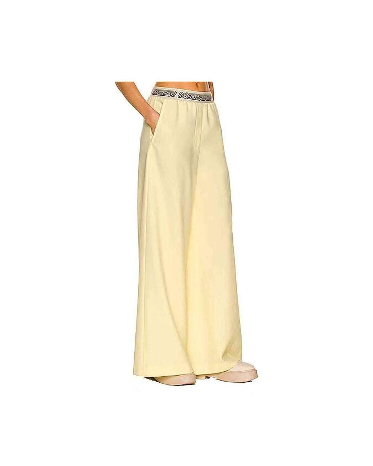 Stella Mccartney Wool Logo Pant Glam Steals