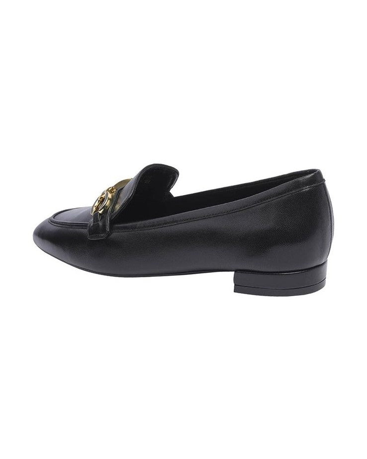 Stuart Weitzman Black Calfskin Slip On Loafers Glam Steals