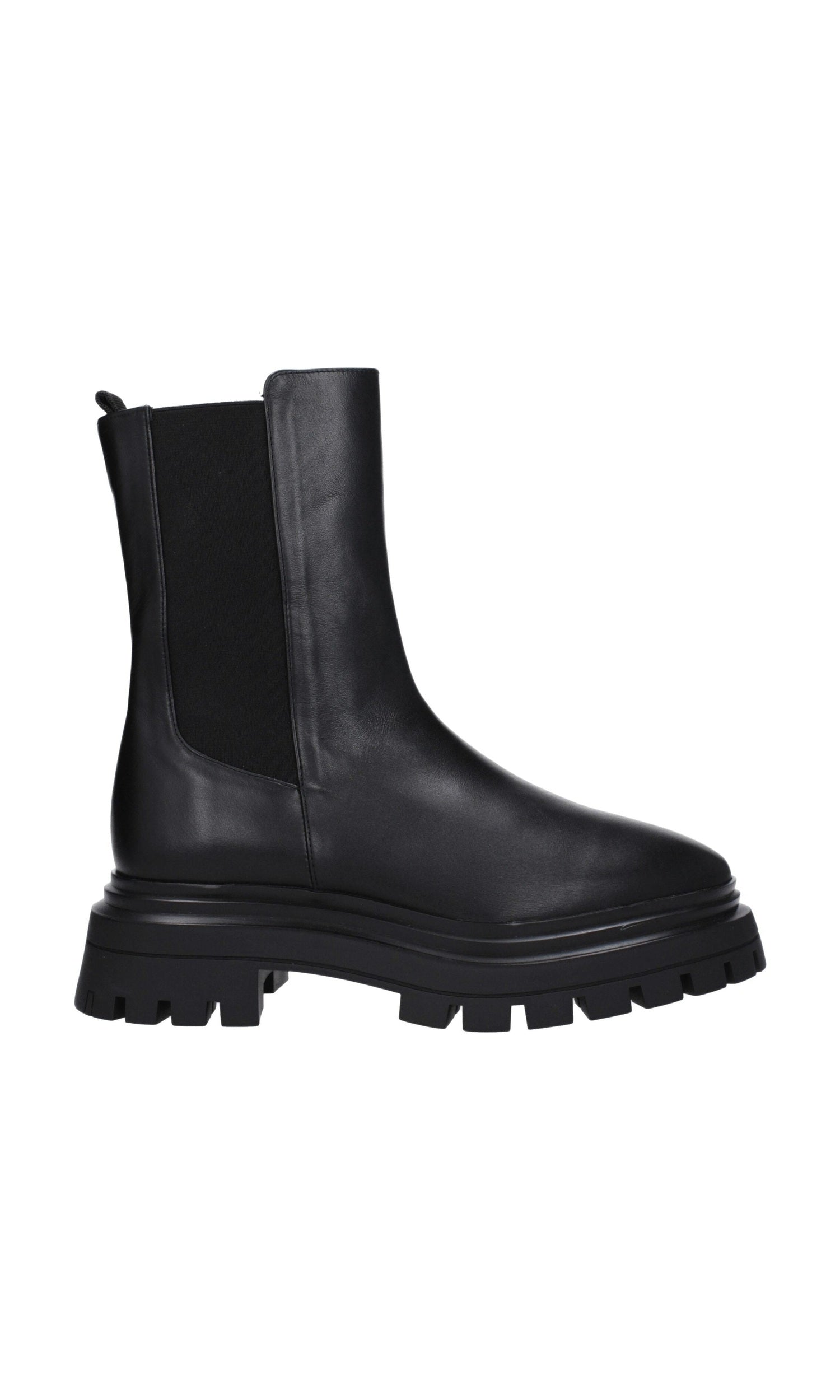Stuart Weitzman Black Leather Ankle Boots Glam Steals