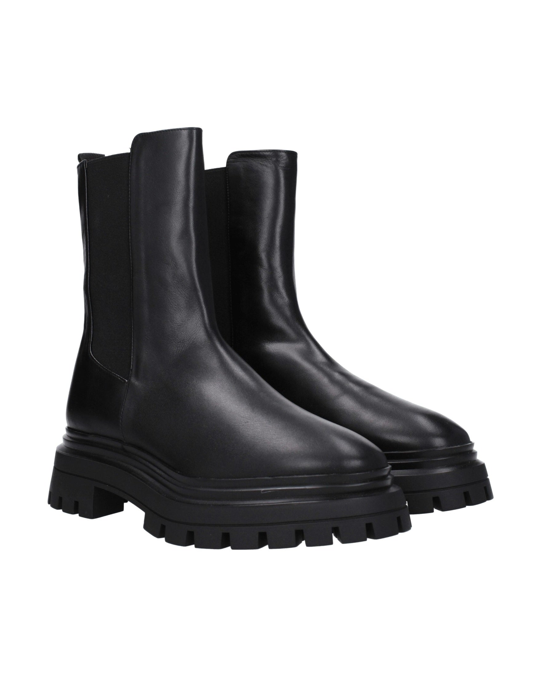 Stuart Weitzman Black Leather Ankle Boots Glam Steals