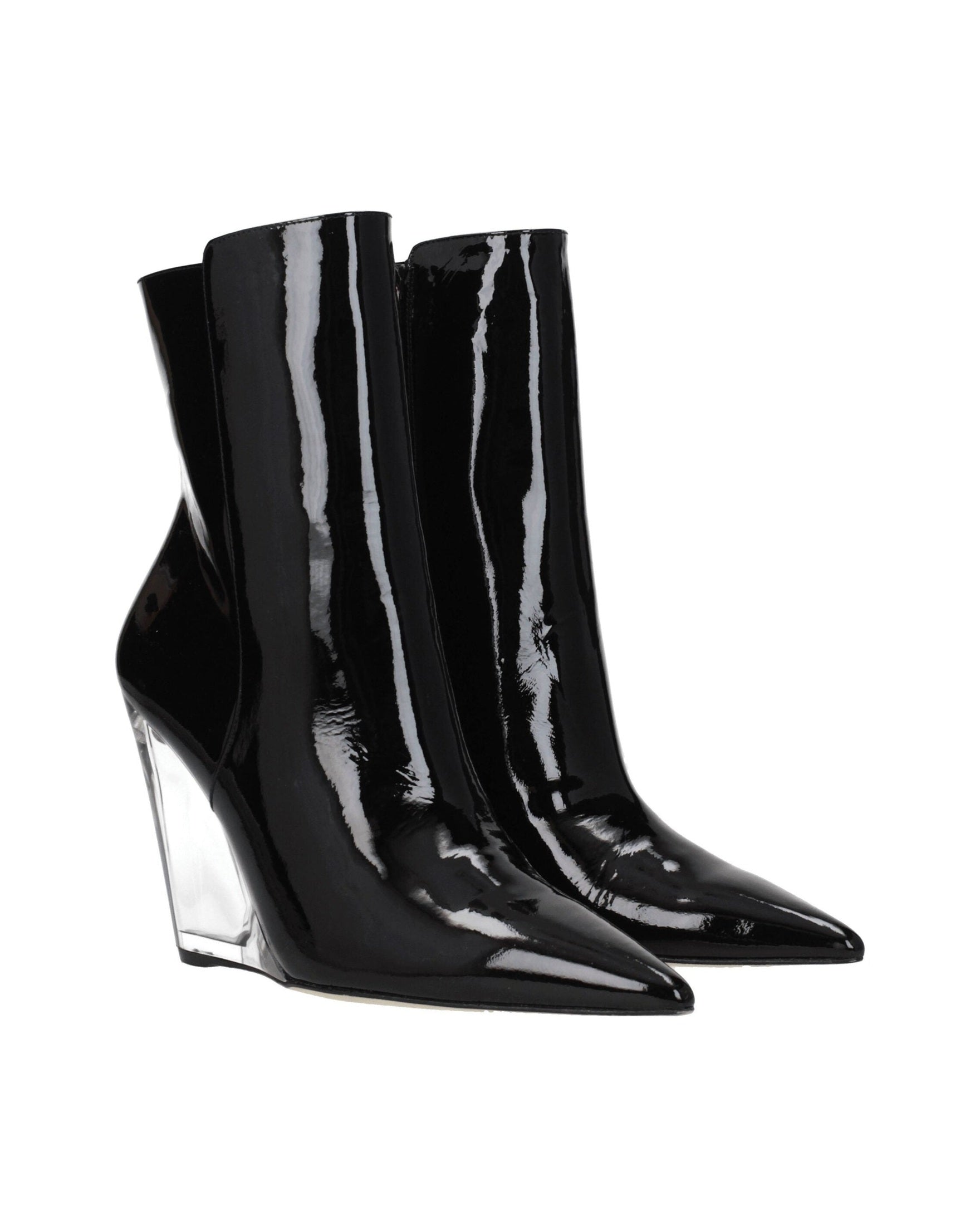 Stuart Weitzman Black Leather Ankle Boots Glam Steals