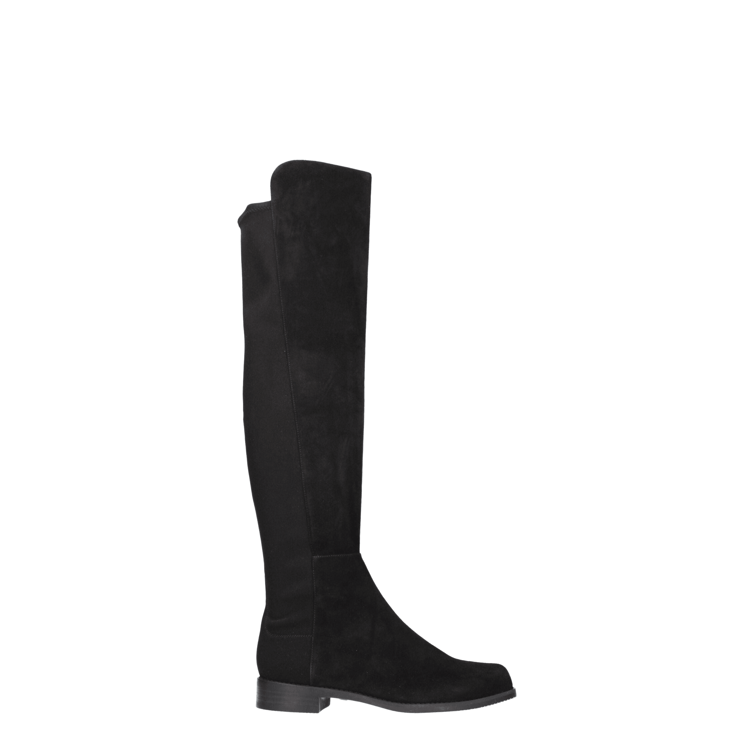 Stuart Weitzman Black Leather Over The Knee Glam Steals