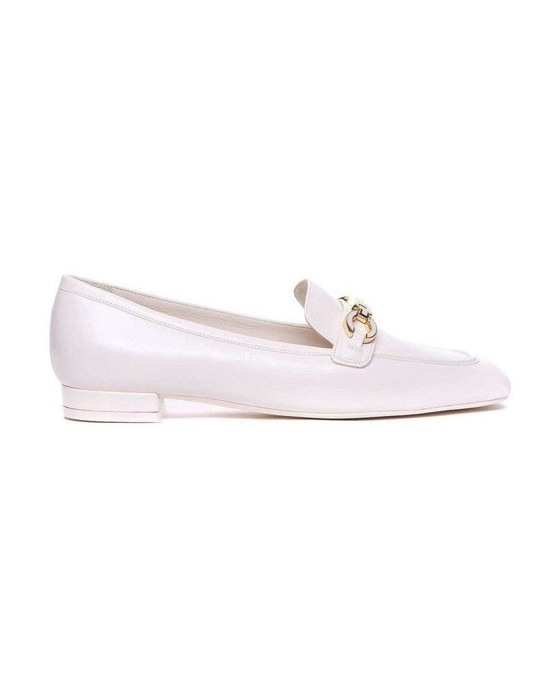 Stuart Weitzman Calfskin Slip On Loafers