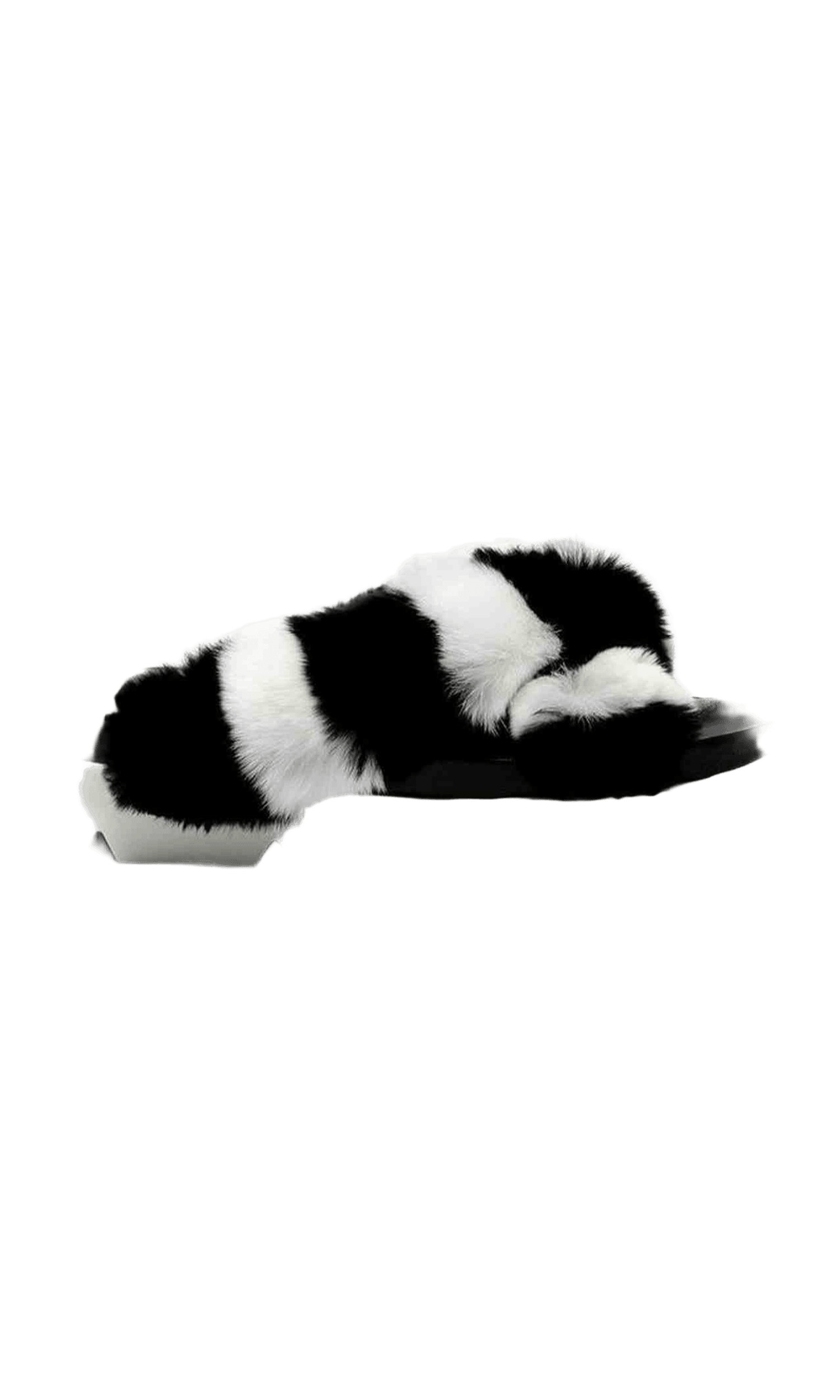 Stuart Weitzman Fur Slippers Glam Steals