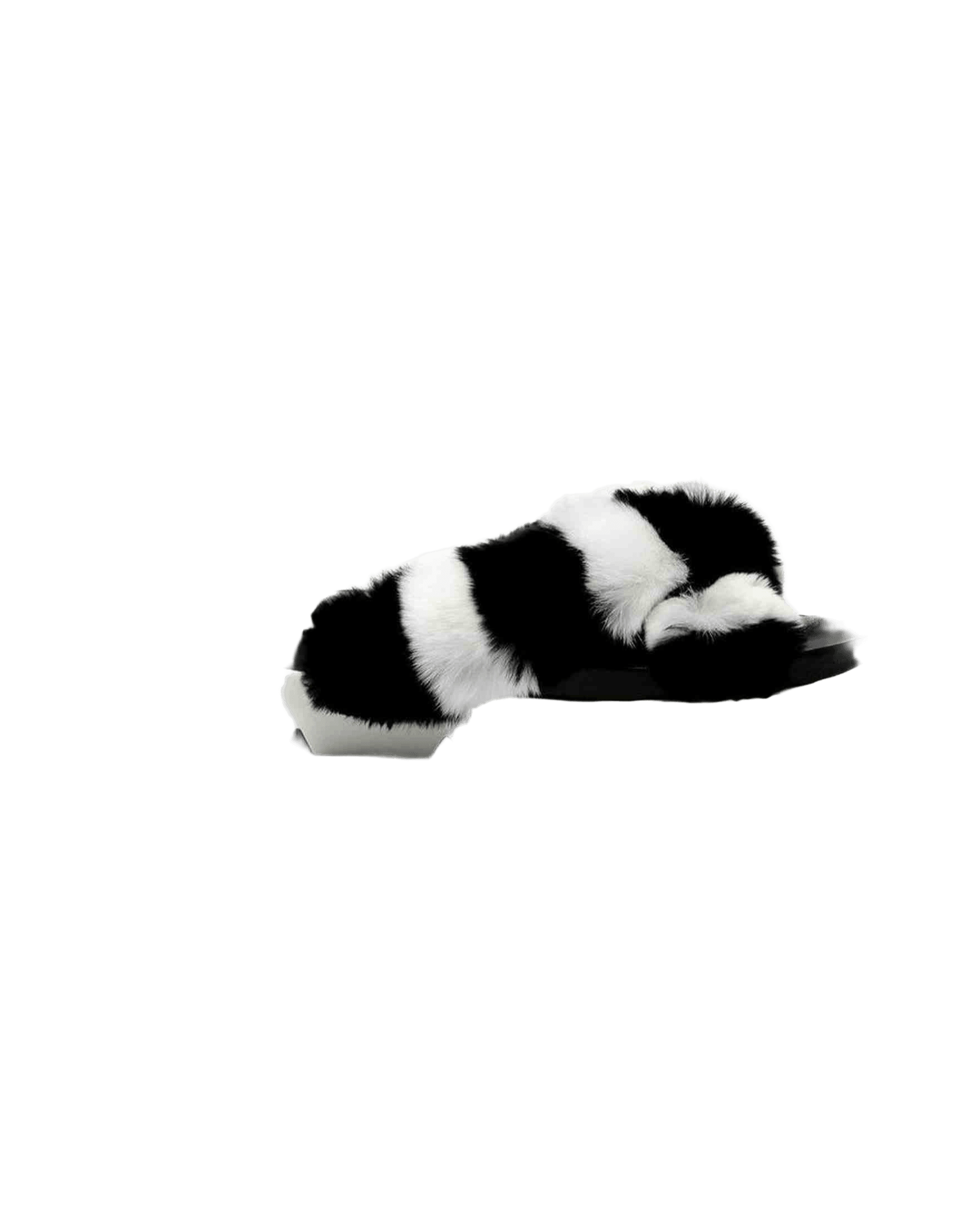 Stuart Weitzman Fur Slippers Glam Steals