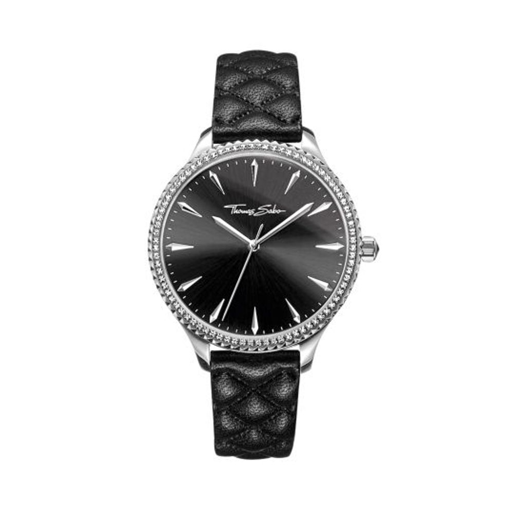 Thomas Sabo Black Leather Watch Glam Steals