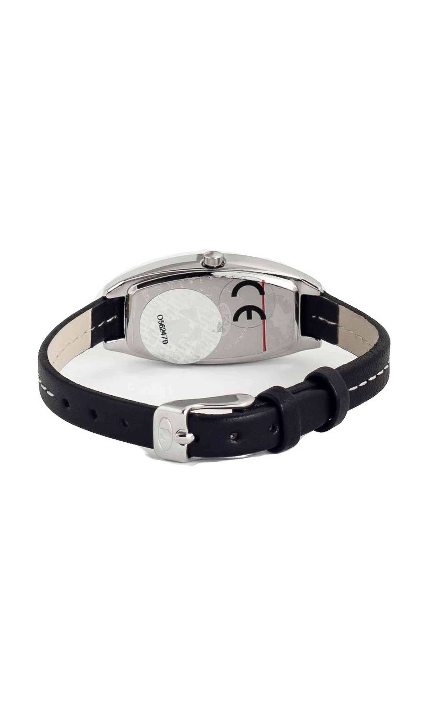 Time Force Black Leather Watch Glam Steals