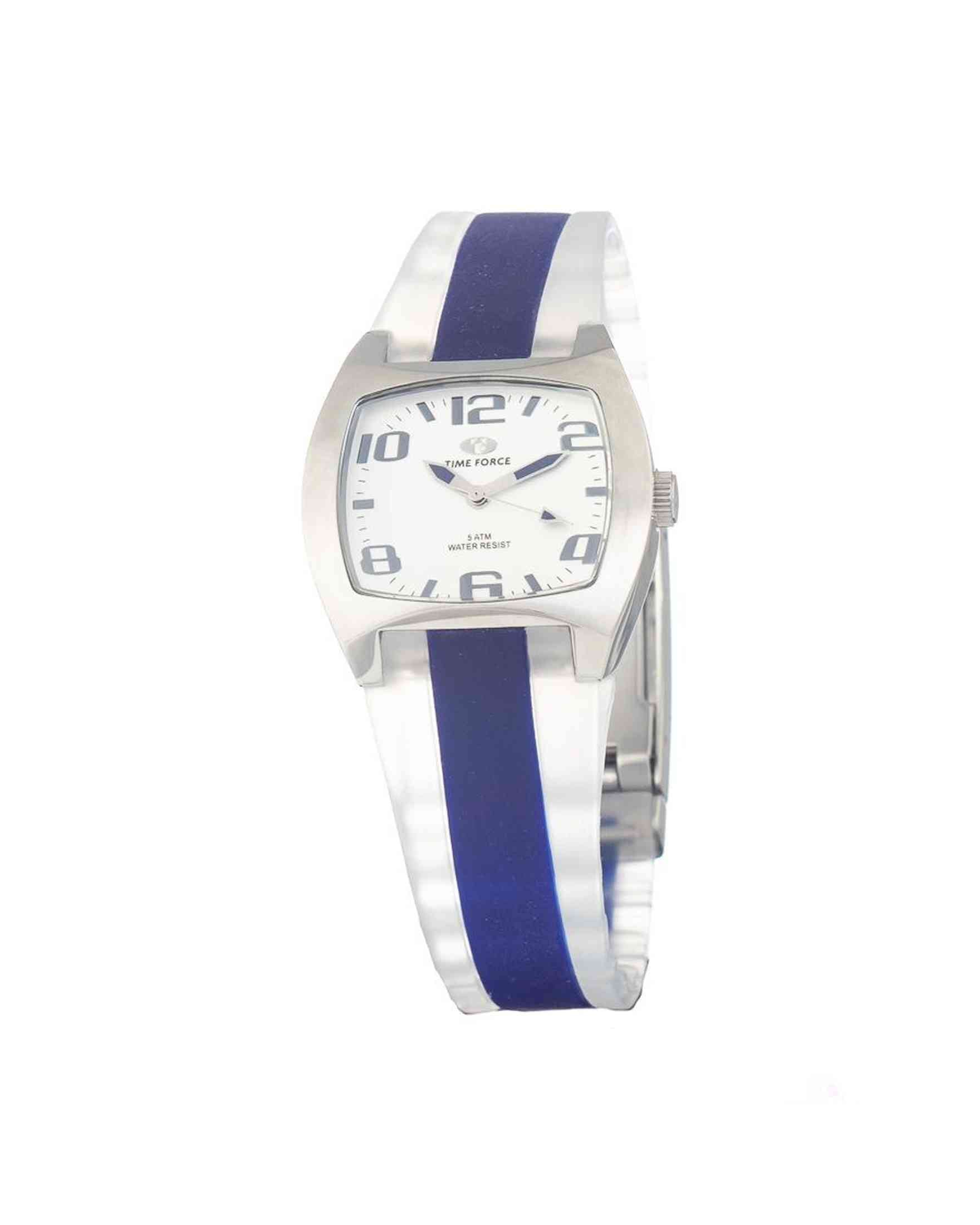 Time Force Blue Rubber Watch Glam Steals