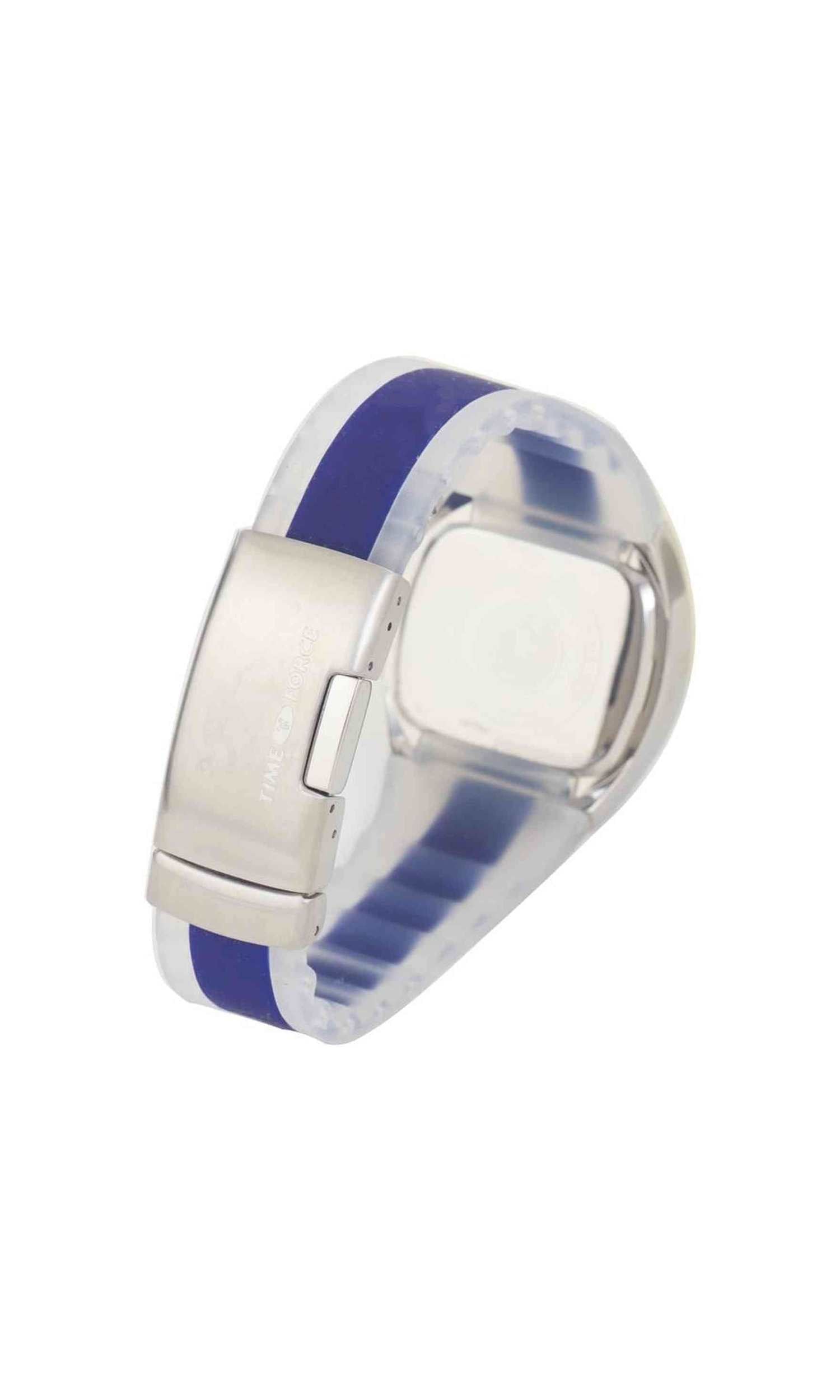 Time Force Blue Rubber Watch Glam Steals