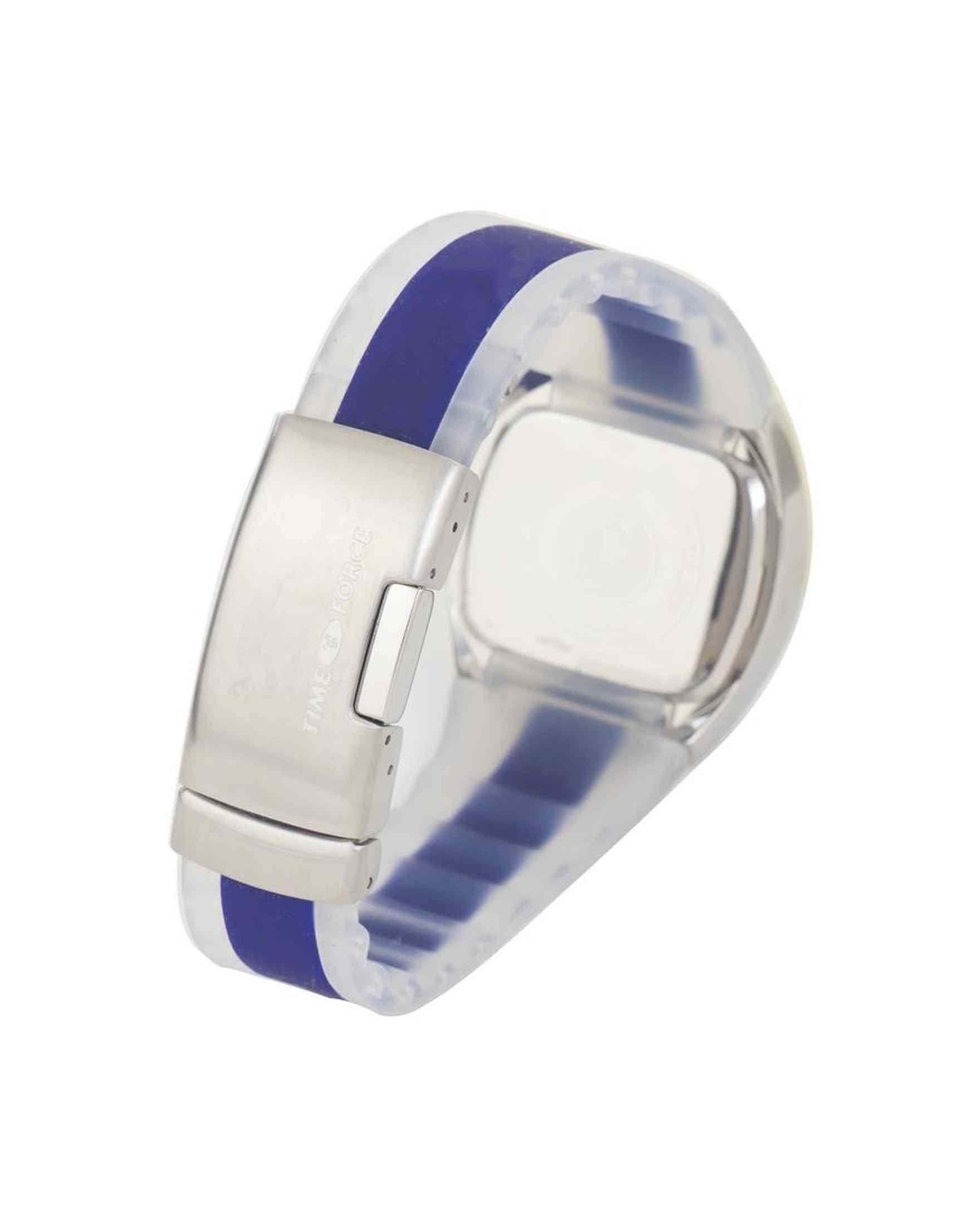 Time Force Blue Rubber Watch Glam Steals