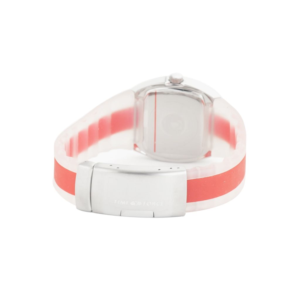 Time Force Red Rubber Watch Glam Steals