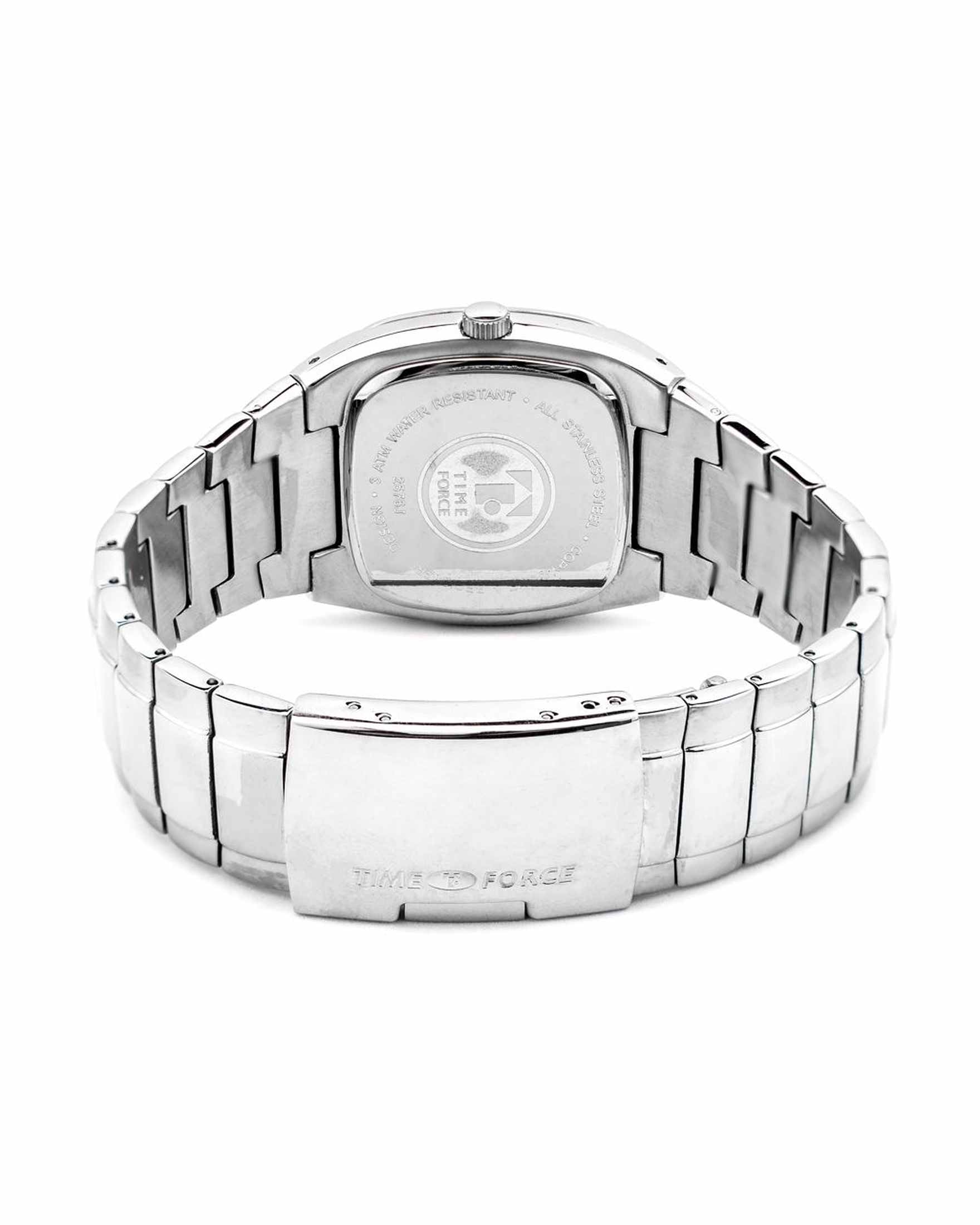 Time Force Silver Stainless Steel Watch Glam Steals