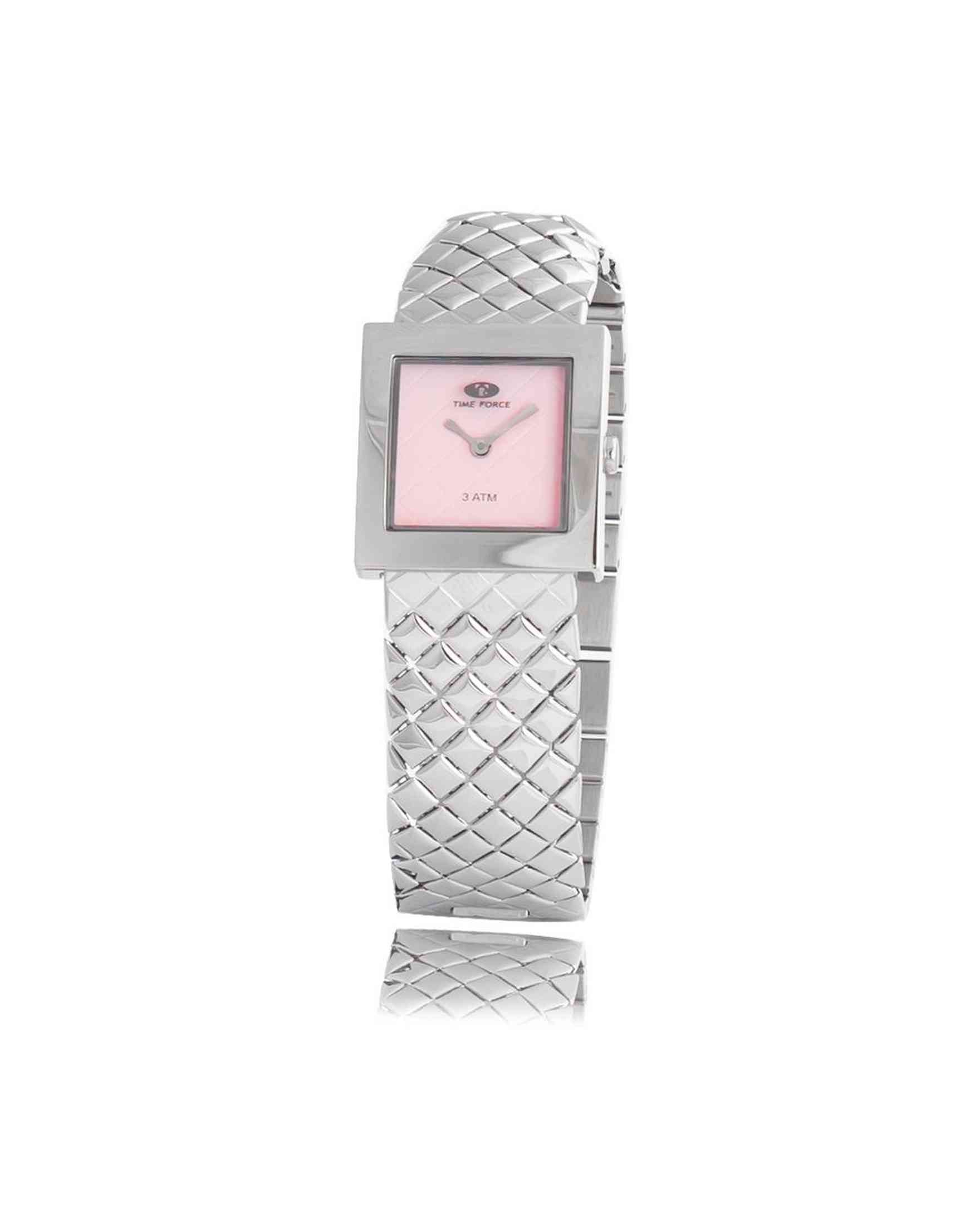 Time Force Silver Stainless Steel Watch Glam Steals