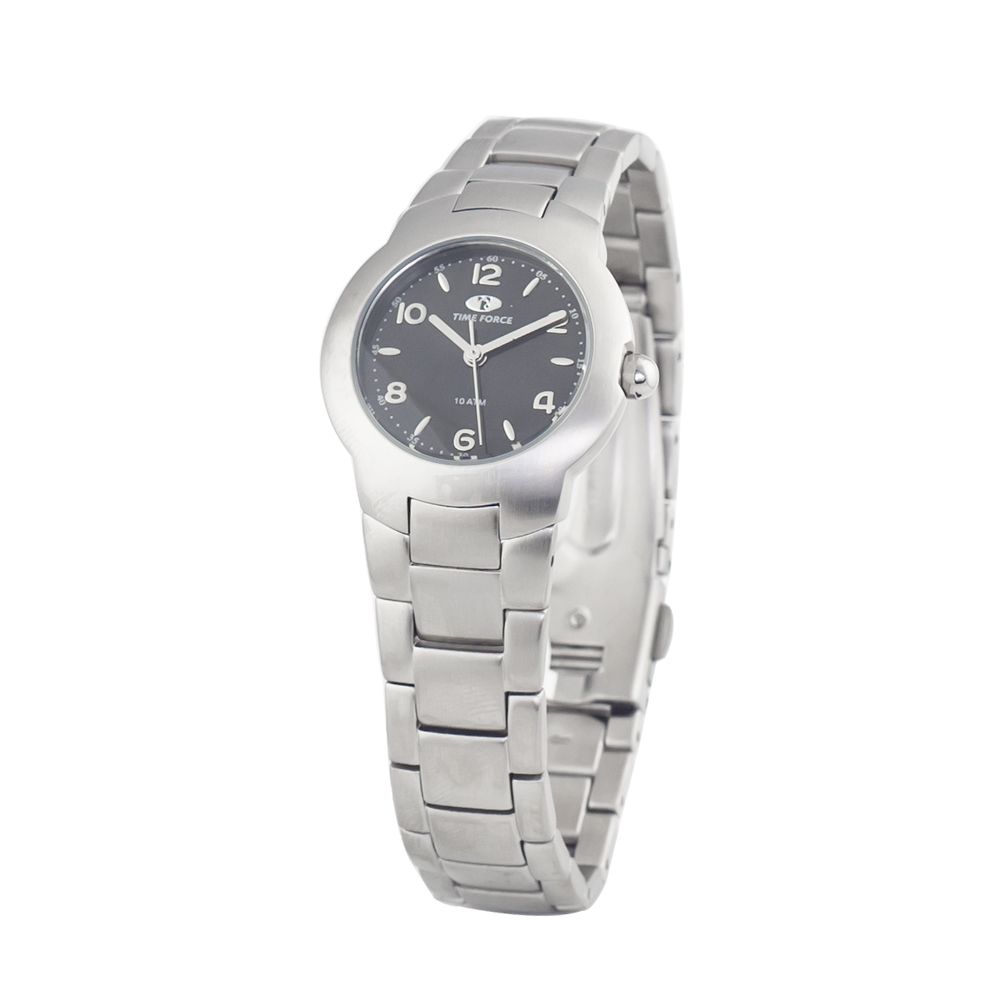 Time Force Silver Stainless Steel Watch Glam Steals