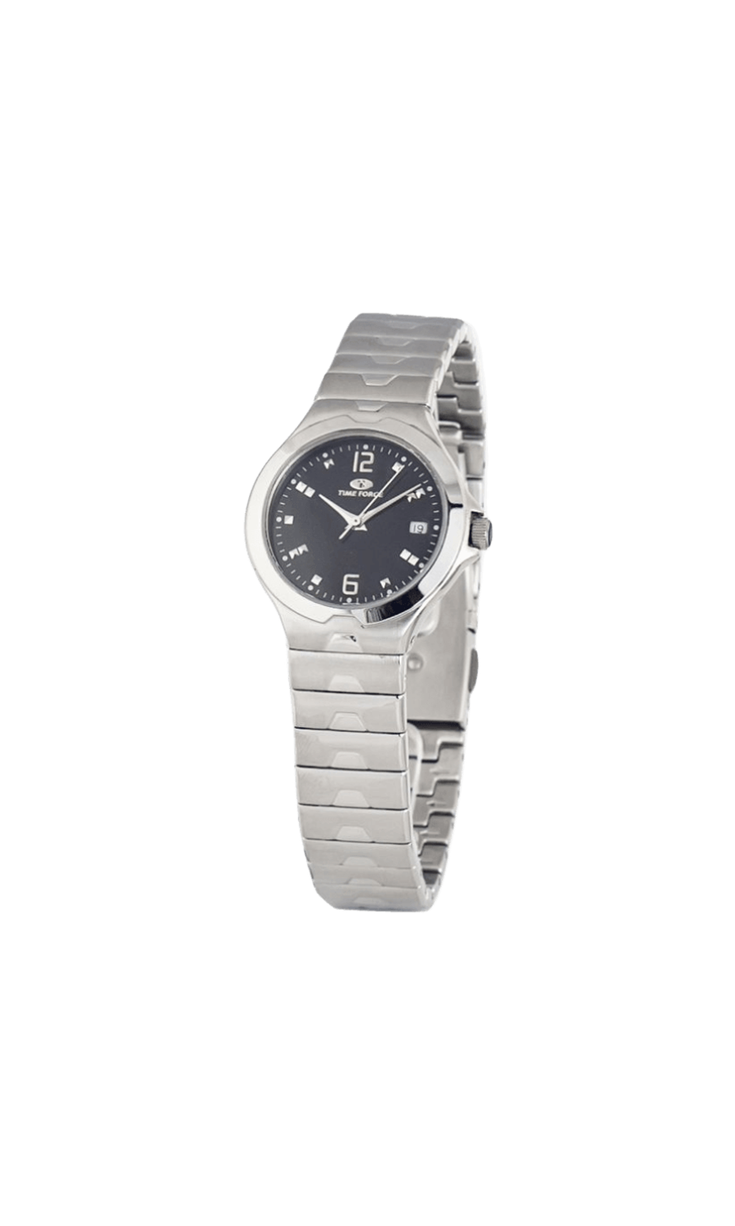 Time Force Silver Stainless Steel Watch Glam Steals