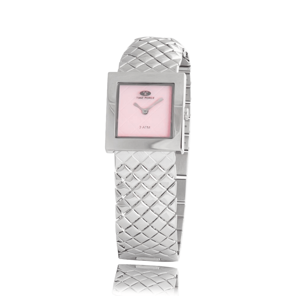 Time Force Silver Stainless Steel Watch Glam Steals