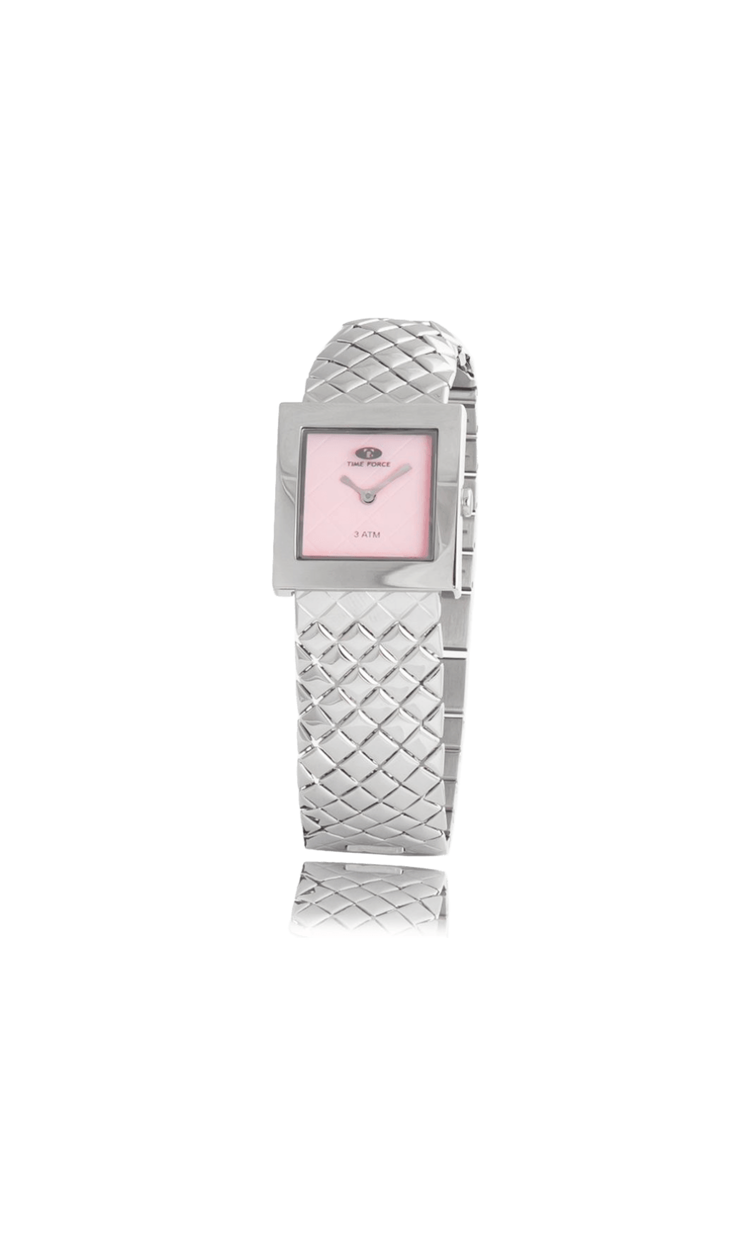 Time Force Silver Stainless Steel Watch Glam Steals