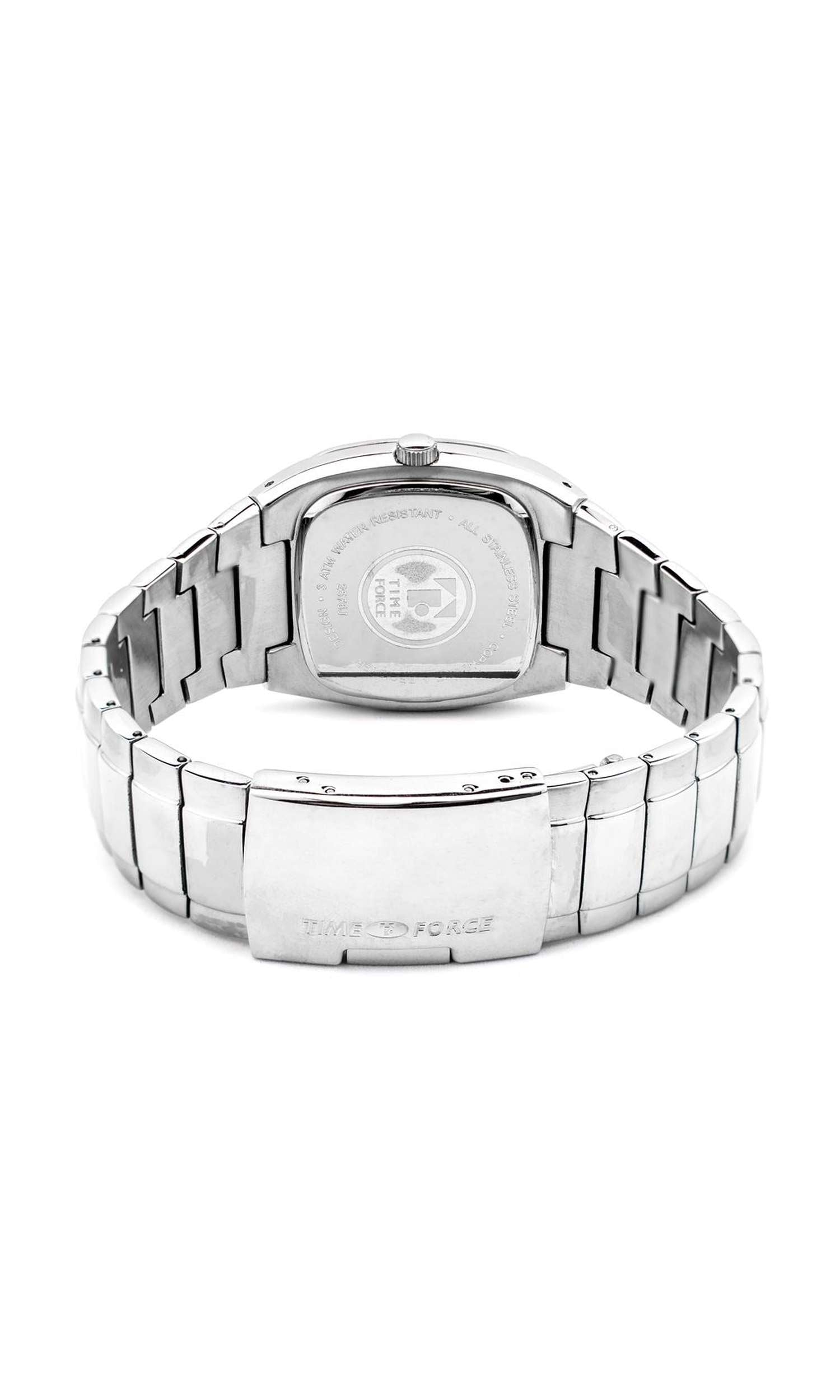 Time Force Silver Stainless Steel Watch Glam Steals