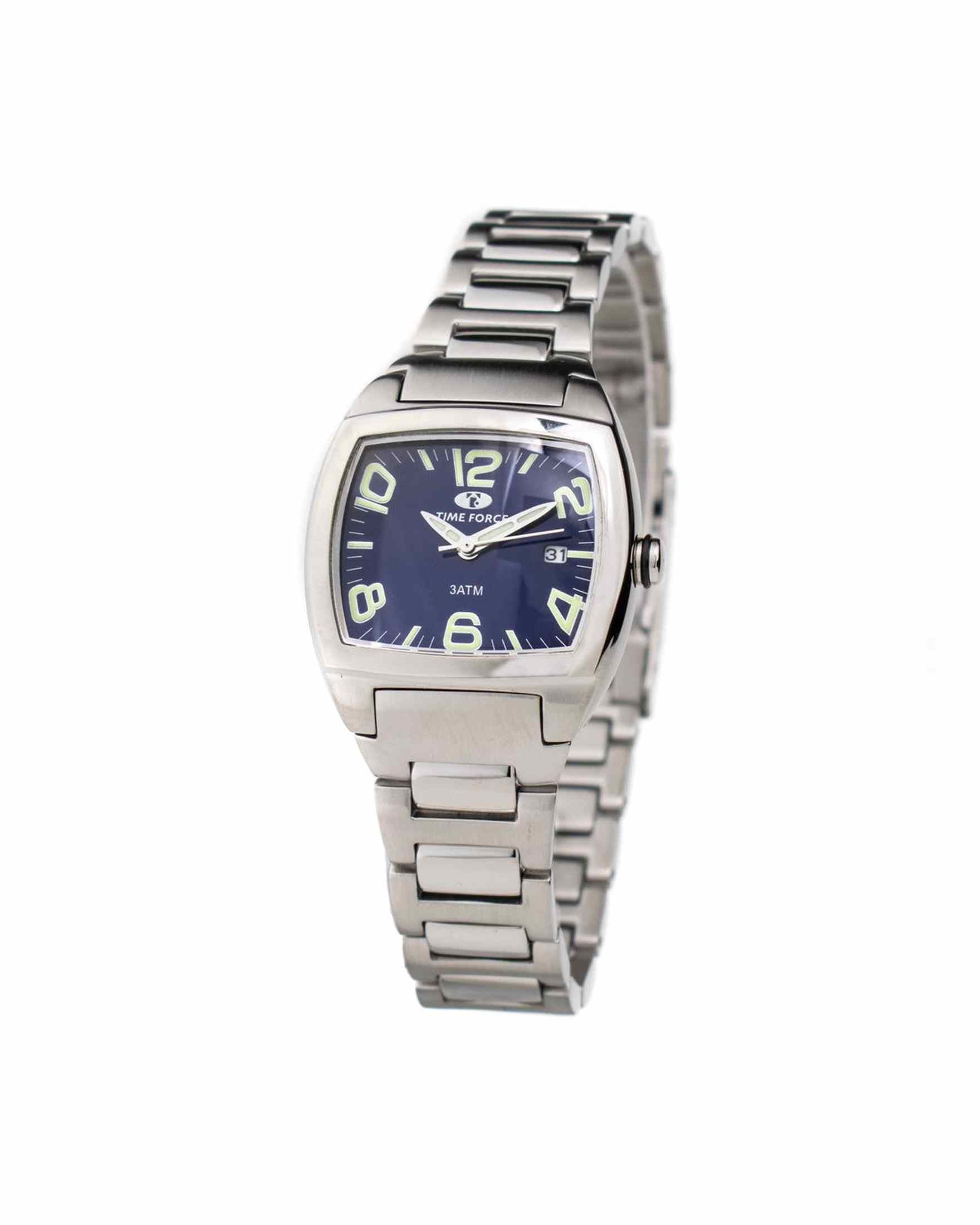 Time Force Silver Stainless Steel Watch Glam Steals