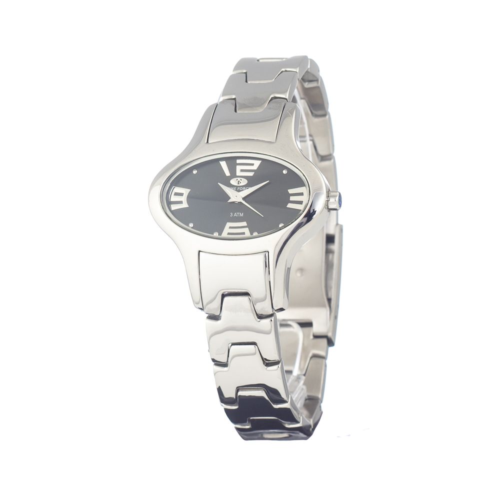 Time Force Silver Stainless Steel Watch Glam Steals
