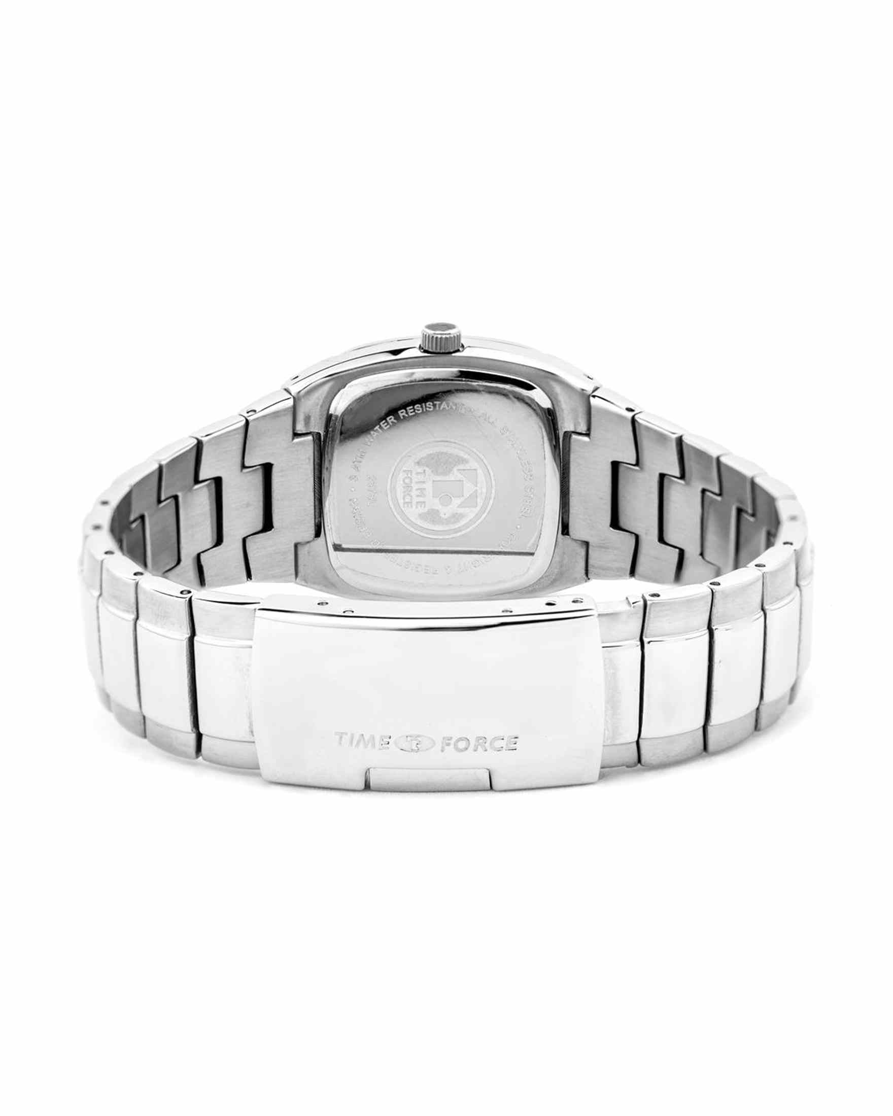Time Force Silver Stainless Steel Watch Glam Steals