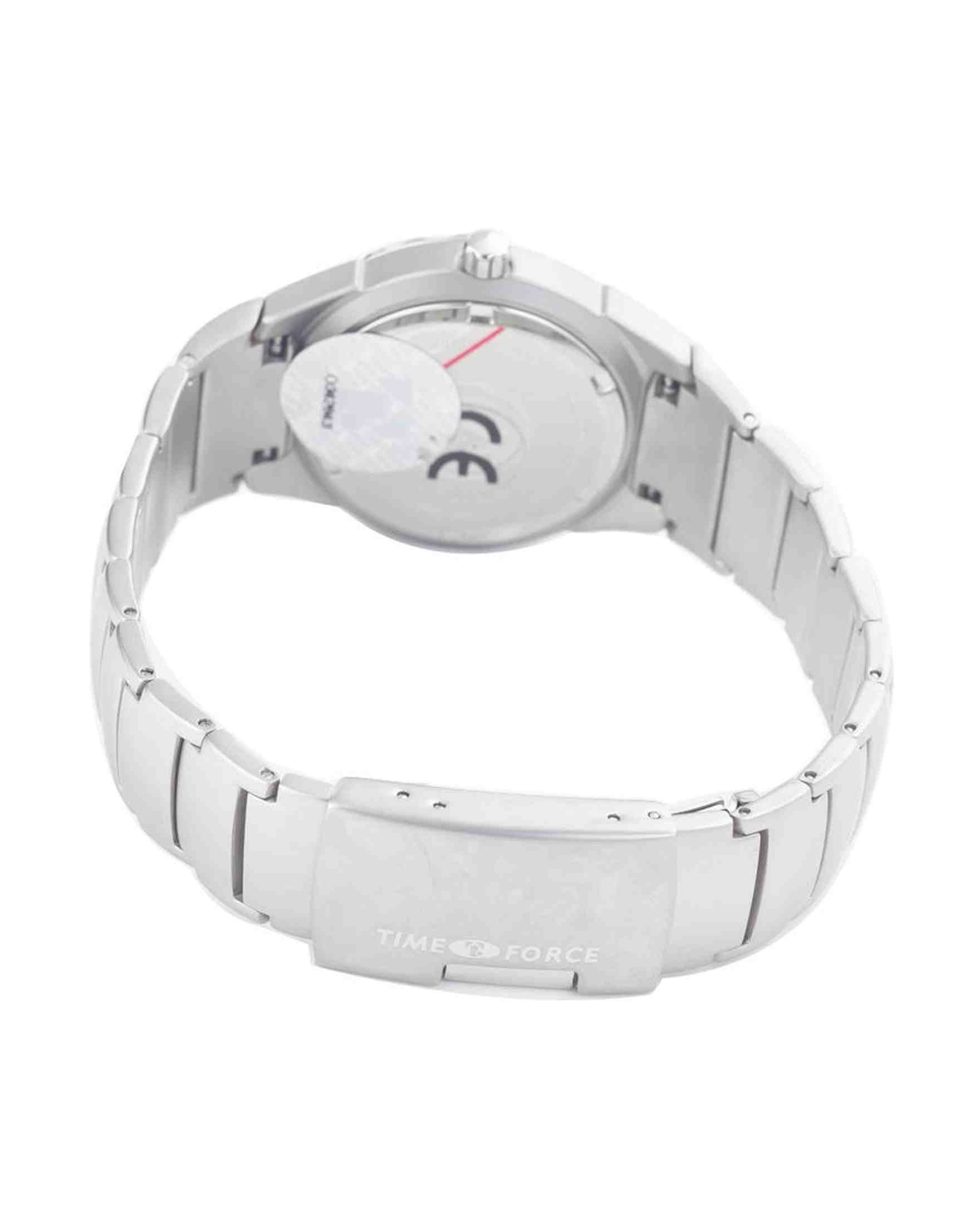 Time Force Silver Stainless Steel Watch Glam Steals