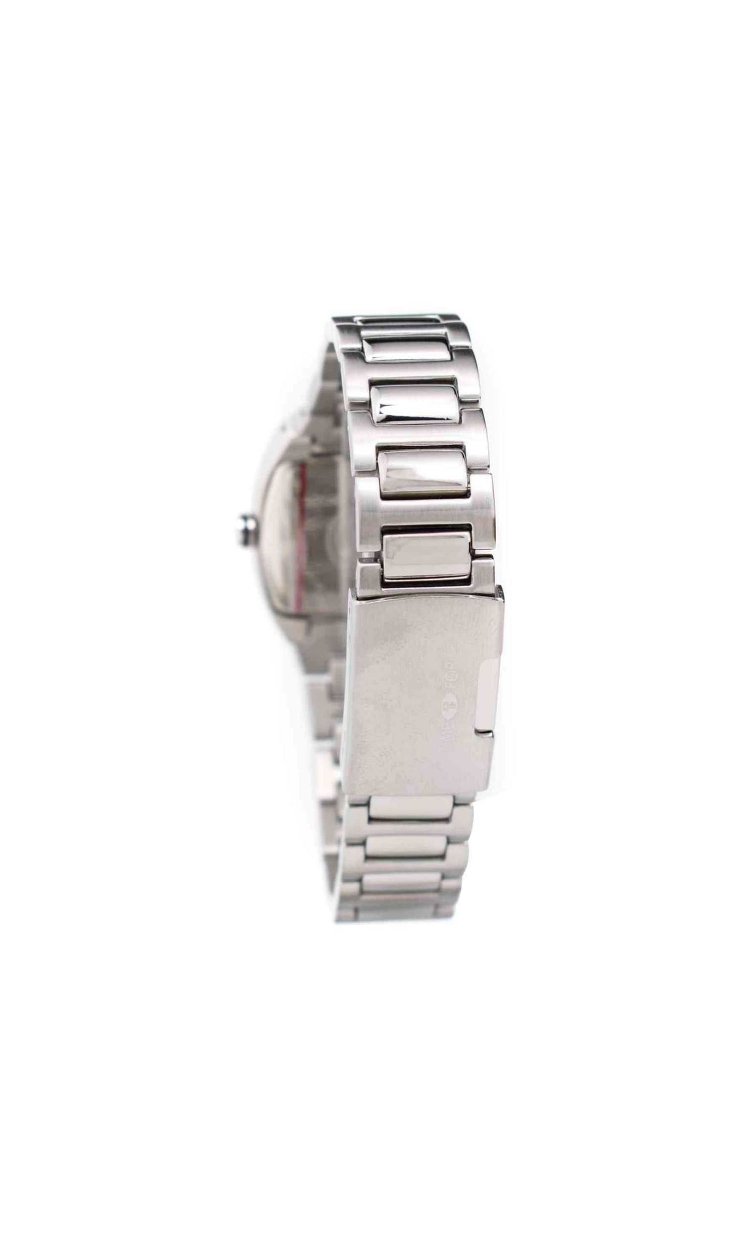 Time Force Silver Stainless Steel Watch Glam Steals