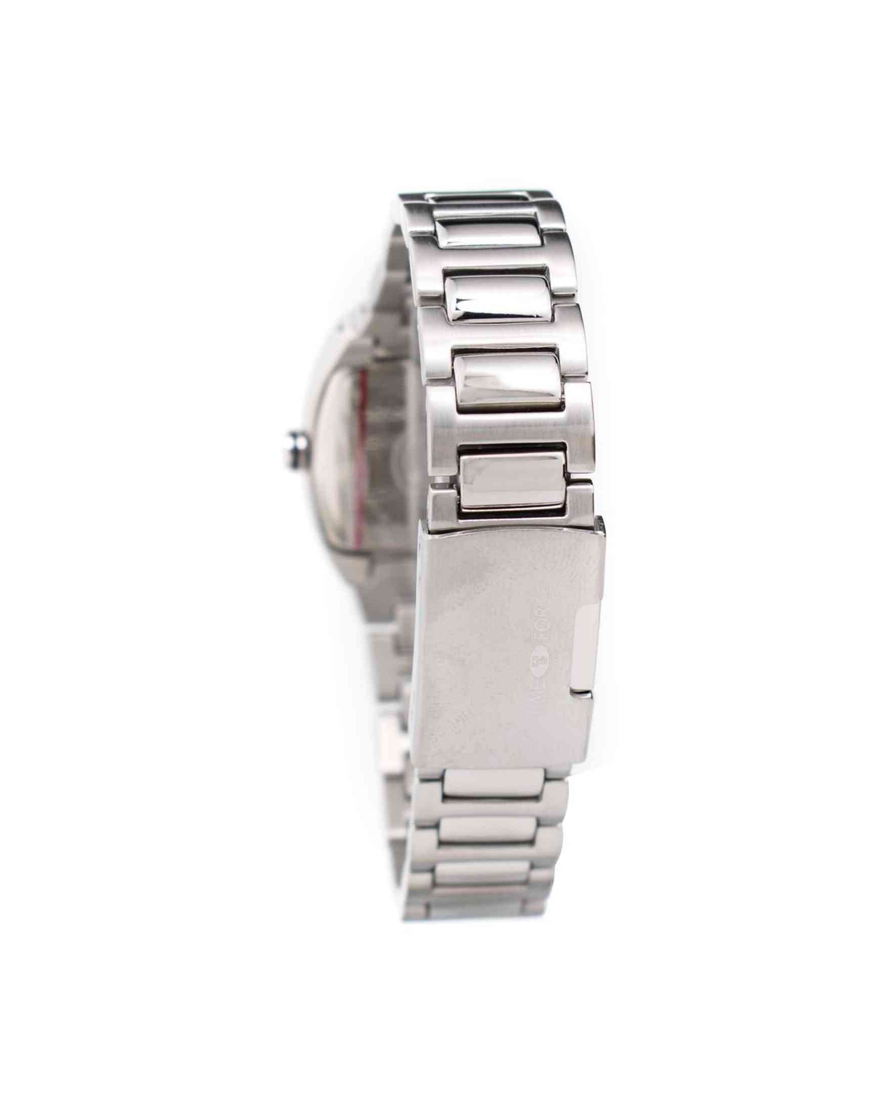 Time Force Silver Stainless Steel Watch Glam Steals