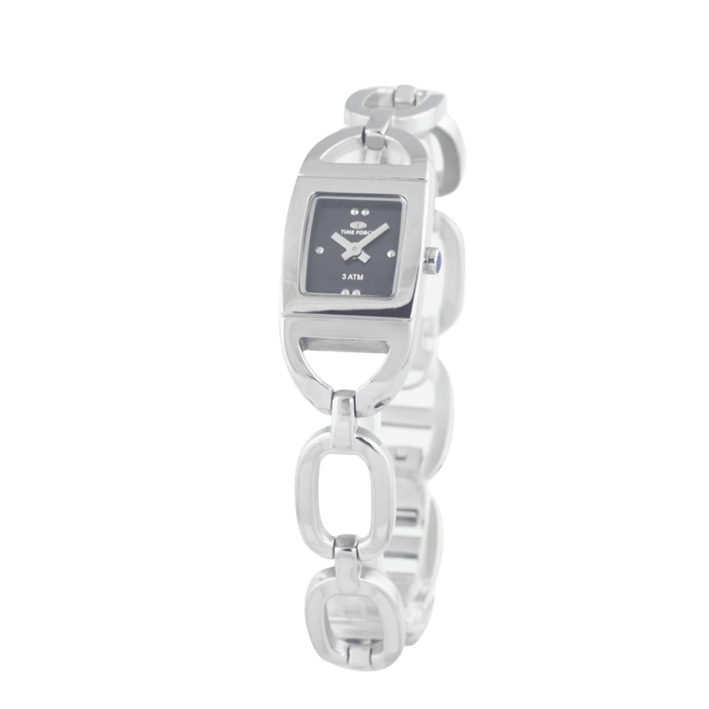 Time Force Silver Stainless Steel Watch Glam Steals
