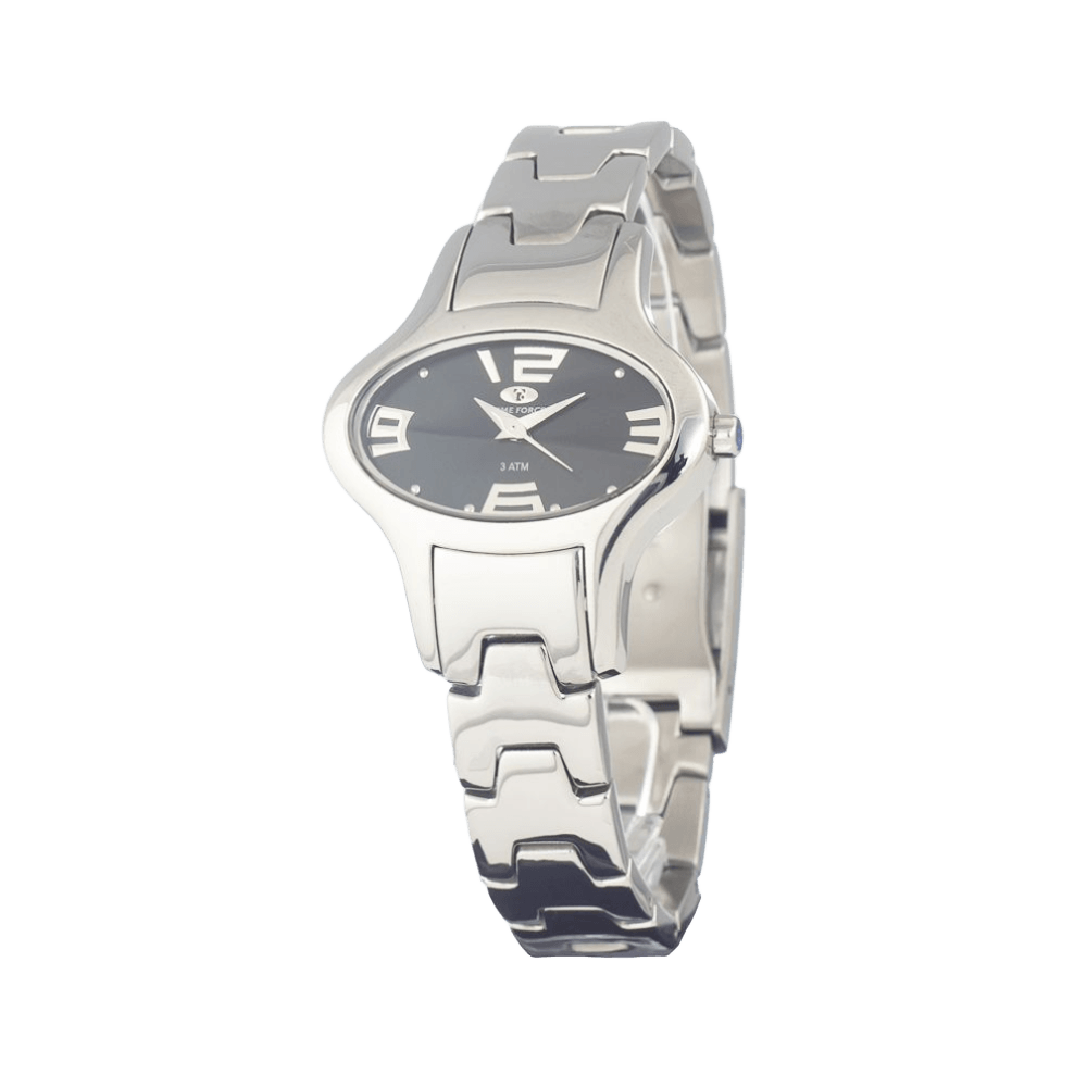 Time Force Silver Stainless Steel Watch Glam Steals
