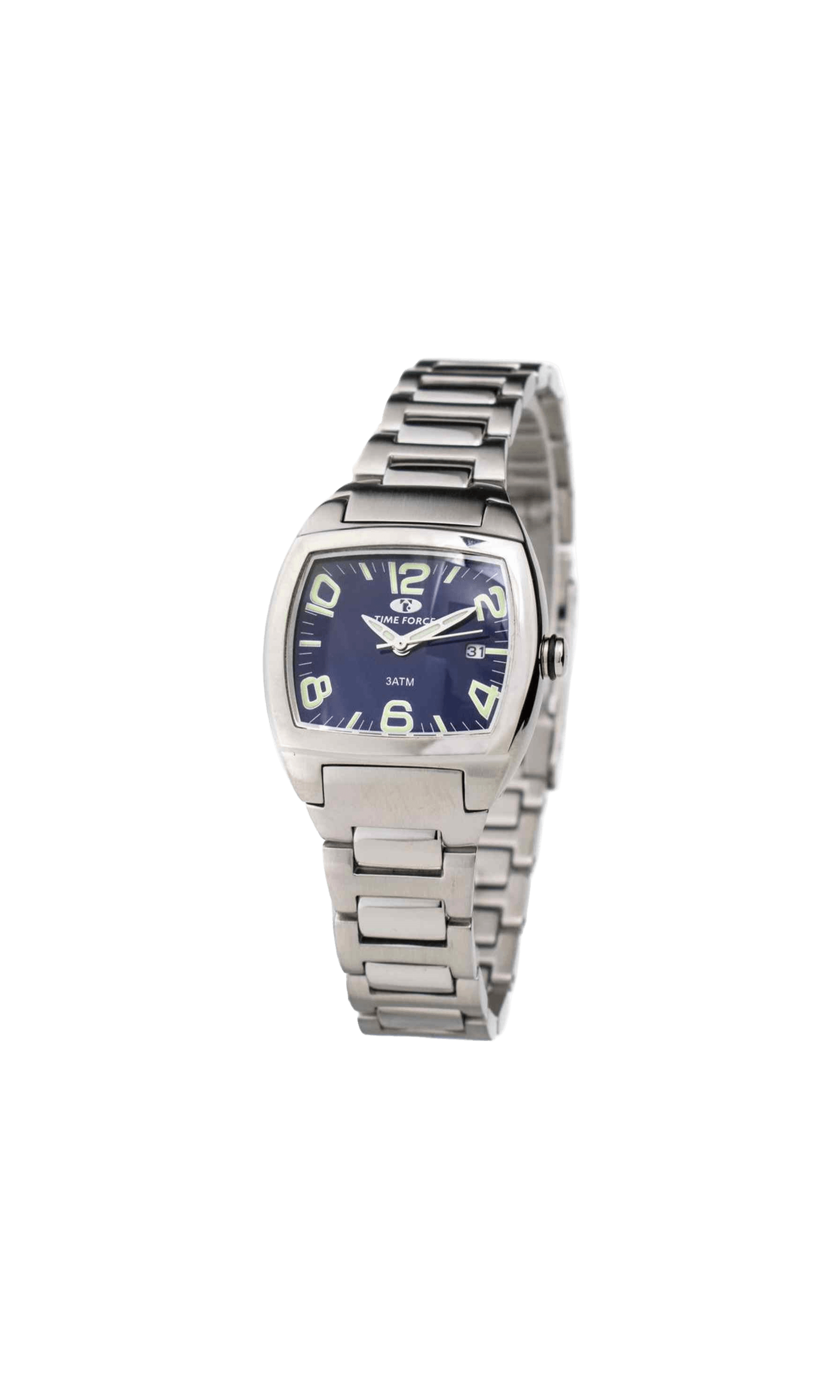 Time Force Silver Stainless Steel Watch Glam Steals