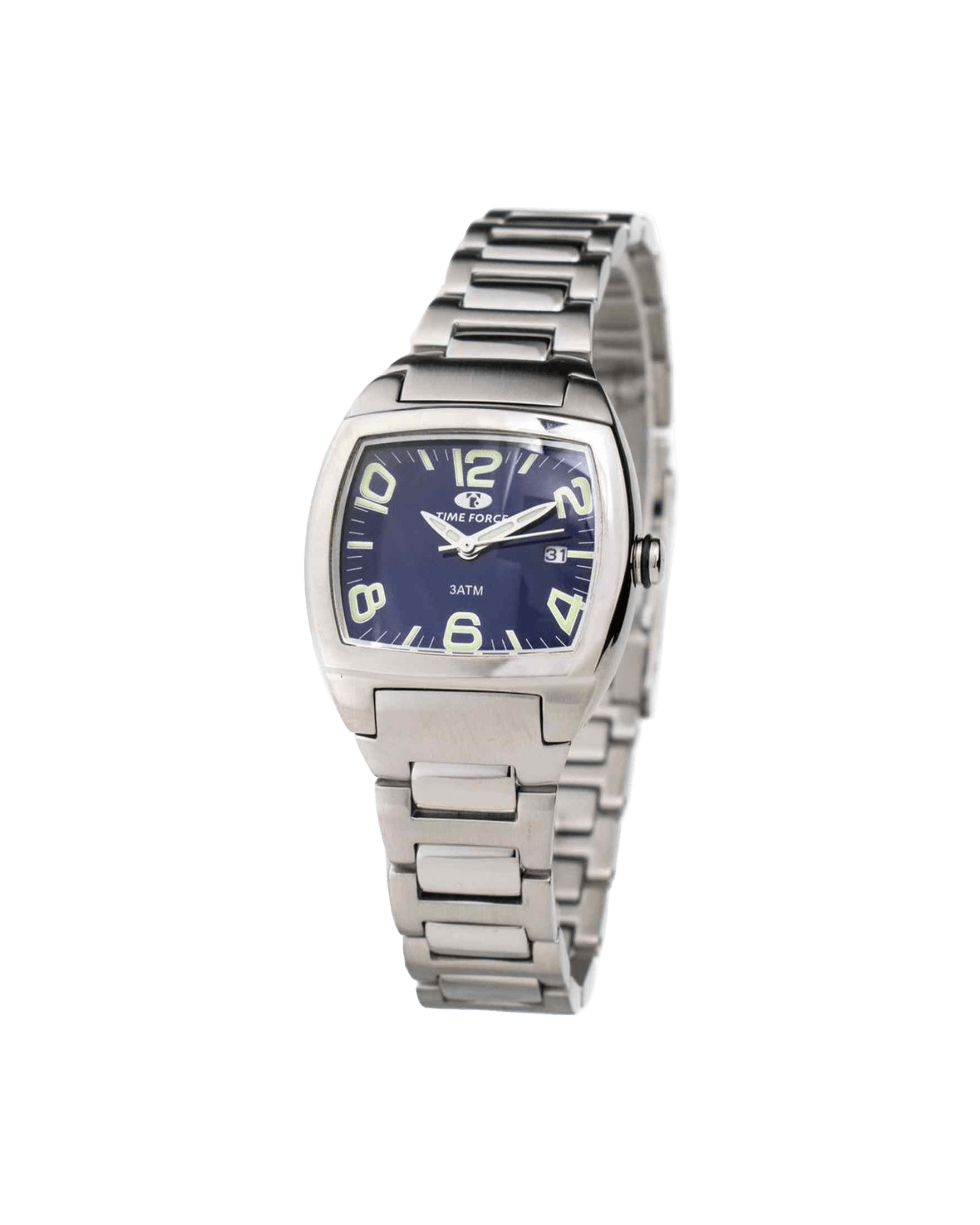 Time Force Silver Stainless Steel Watch Glam Steals