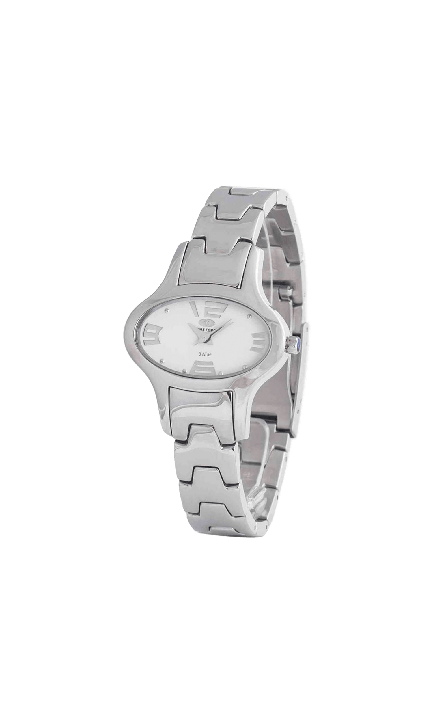 Time Force Silver Stainless Steel Watch Glam Steals