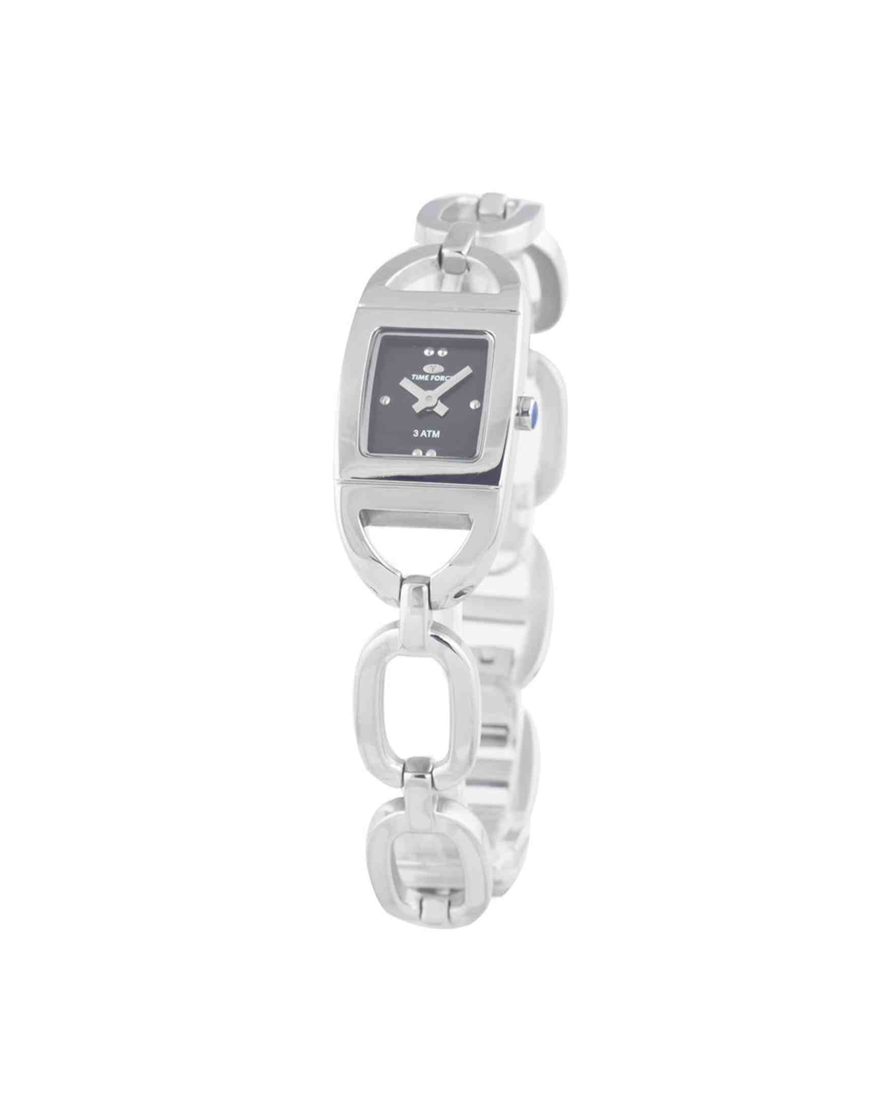 Time Force Silver Stainless Steel Watch Glam Steals