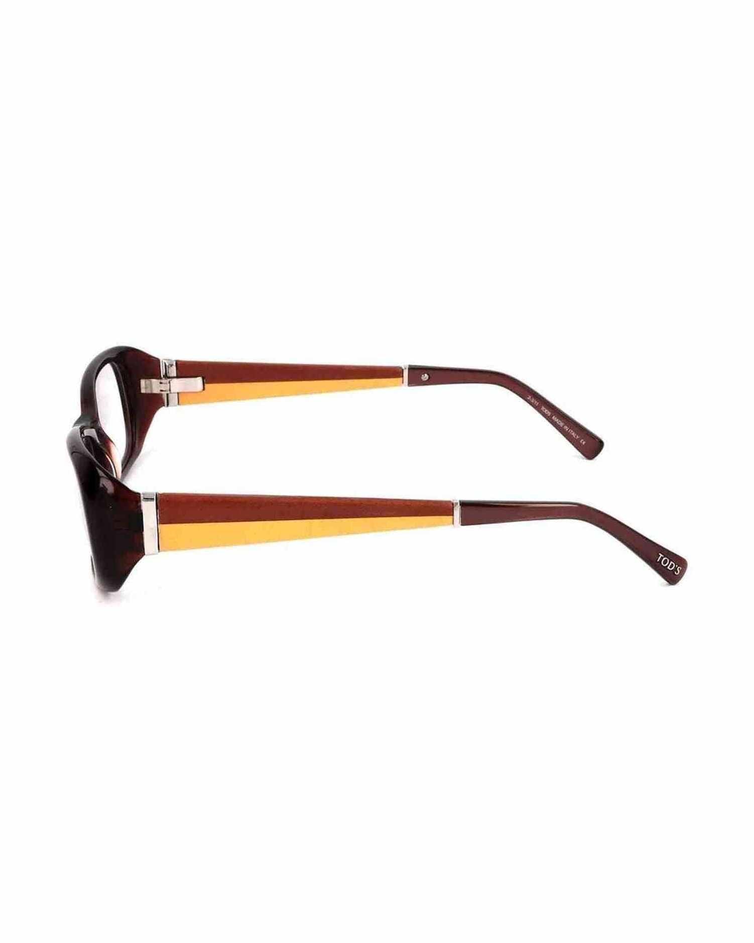 Tod'S Acetate Brown Frame Glam Steals