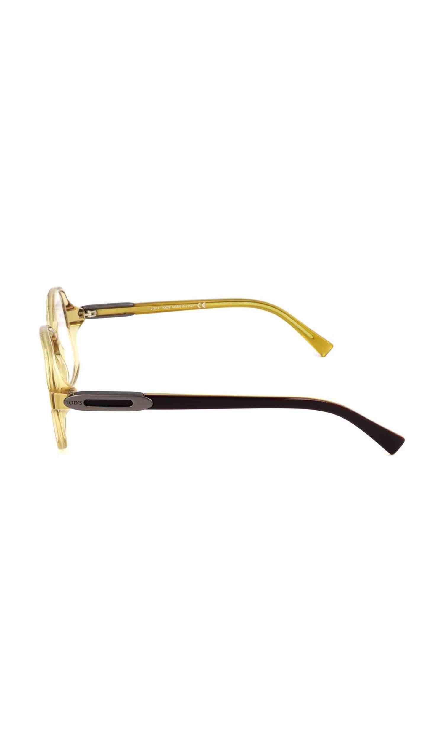 Tod'S Acetate Green Frame Glam Steals