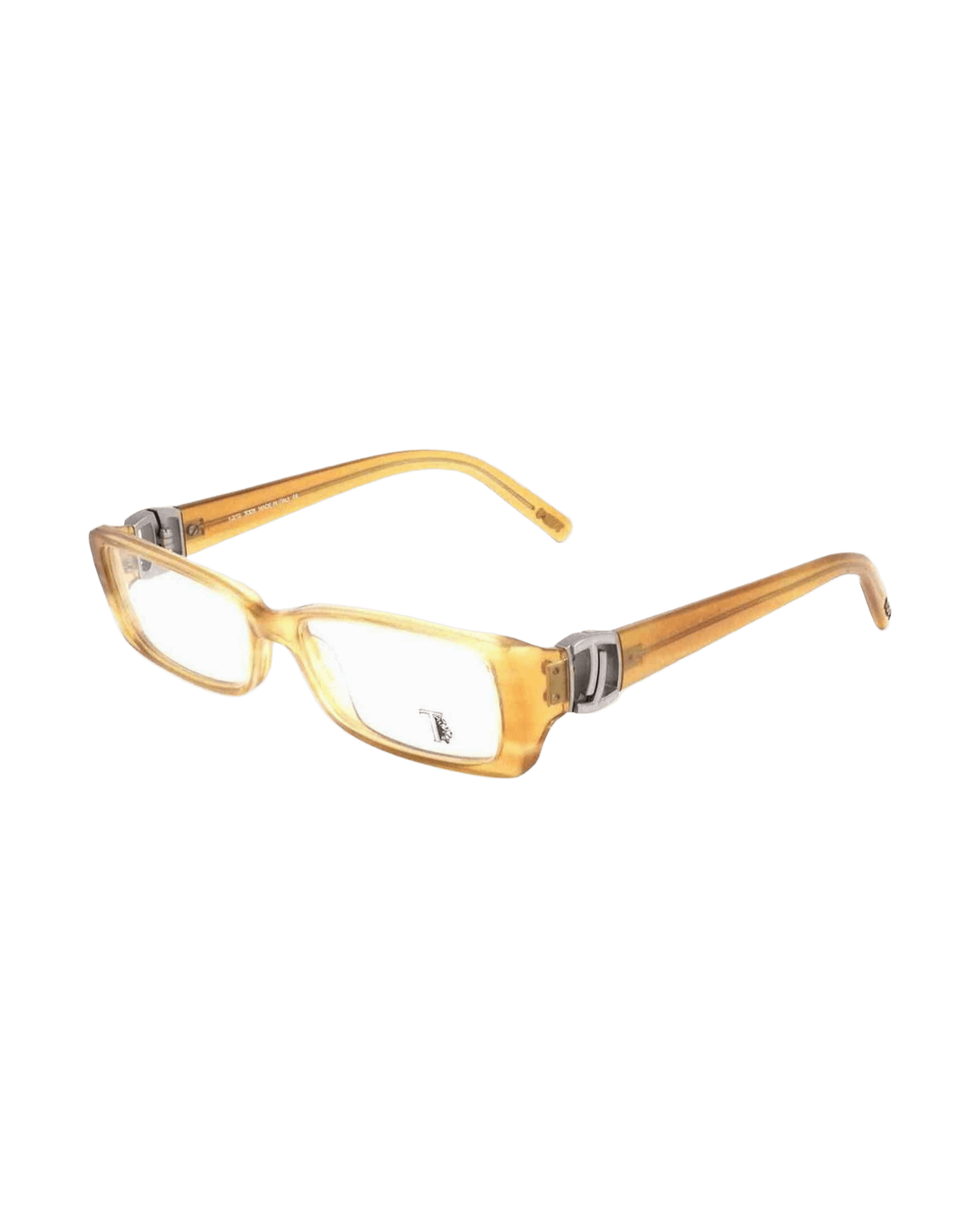 Tod'S Acetate Yellow Frame Glam Steals