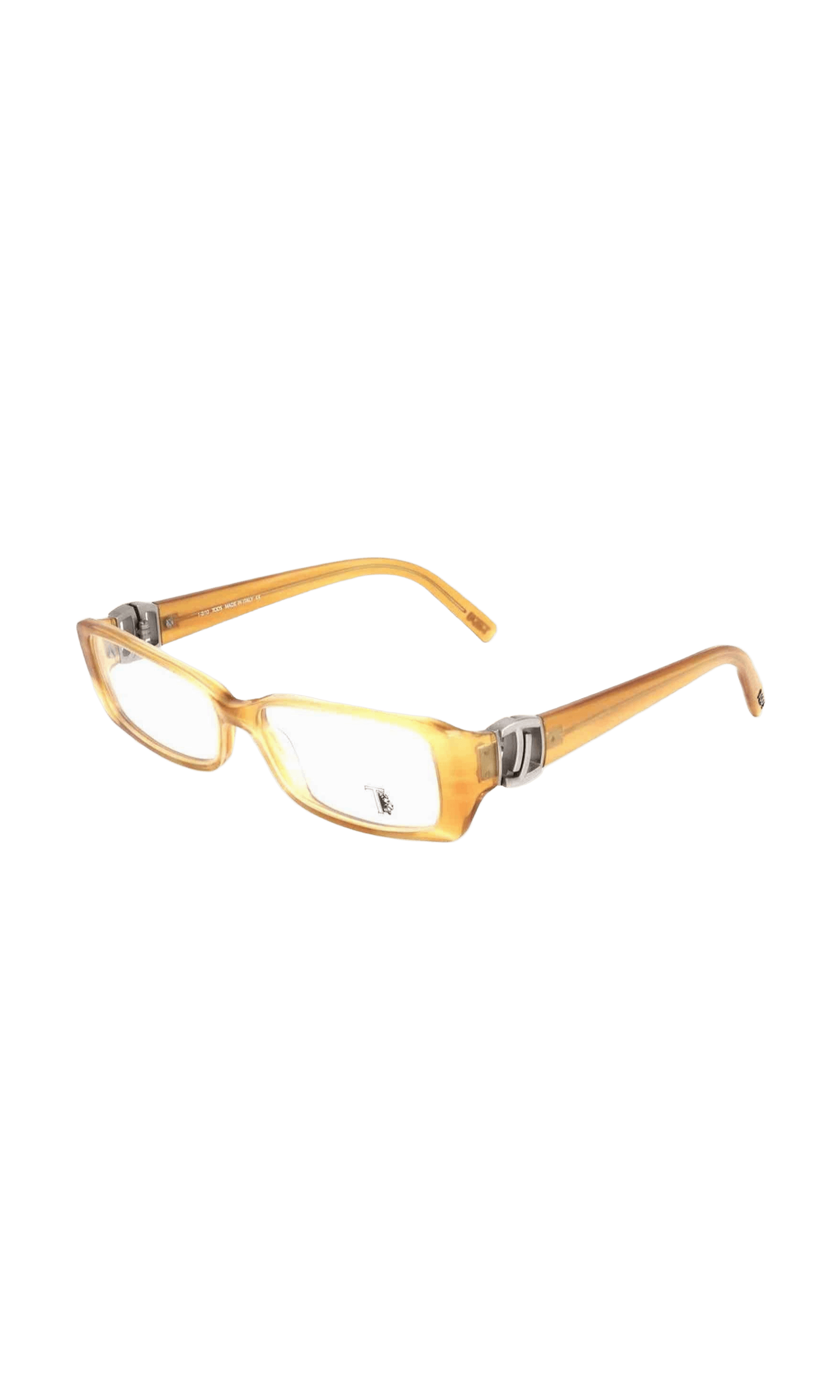 Tod'S Acetate Yellow Frame Glam Steals