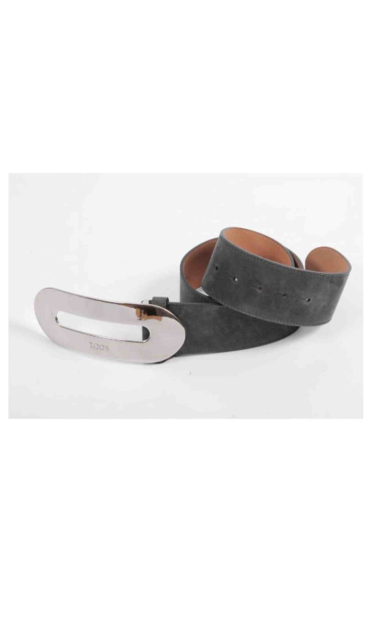 Tod'S Beige Leather Belt Glam Steals