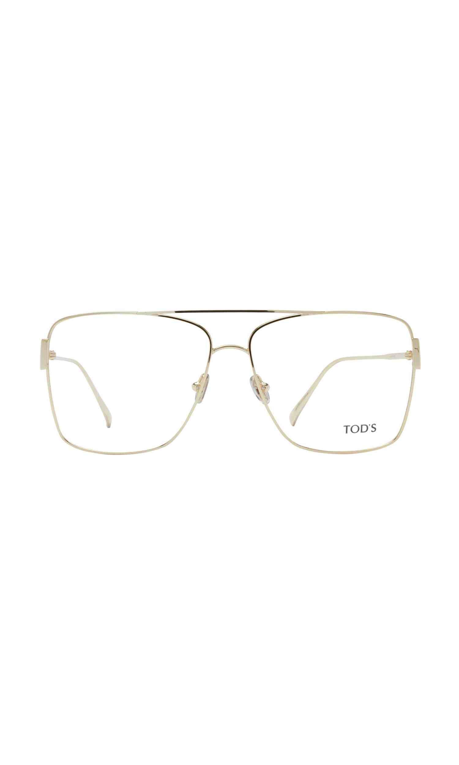 Tod’S Gold Women Optical Frame Glam Steals