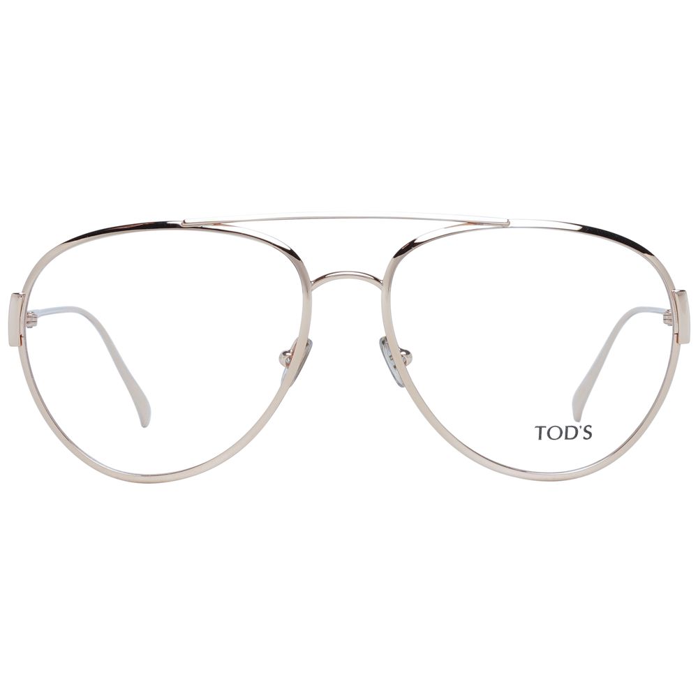 Tod’S Gold Women Optical Frame Glam Steals